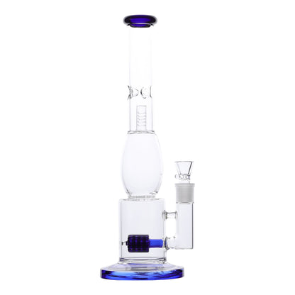 YX Raindrop Matrix Perc Bong 14in
