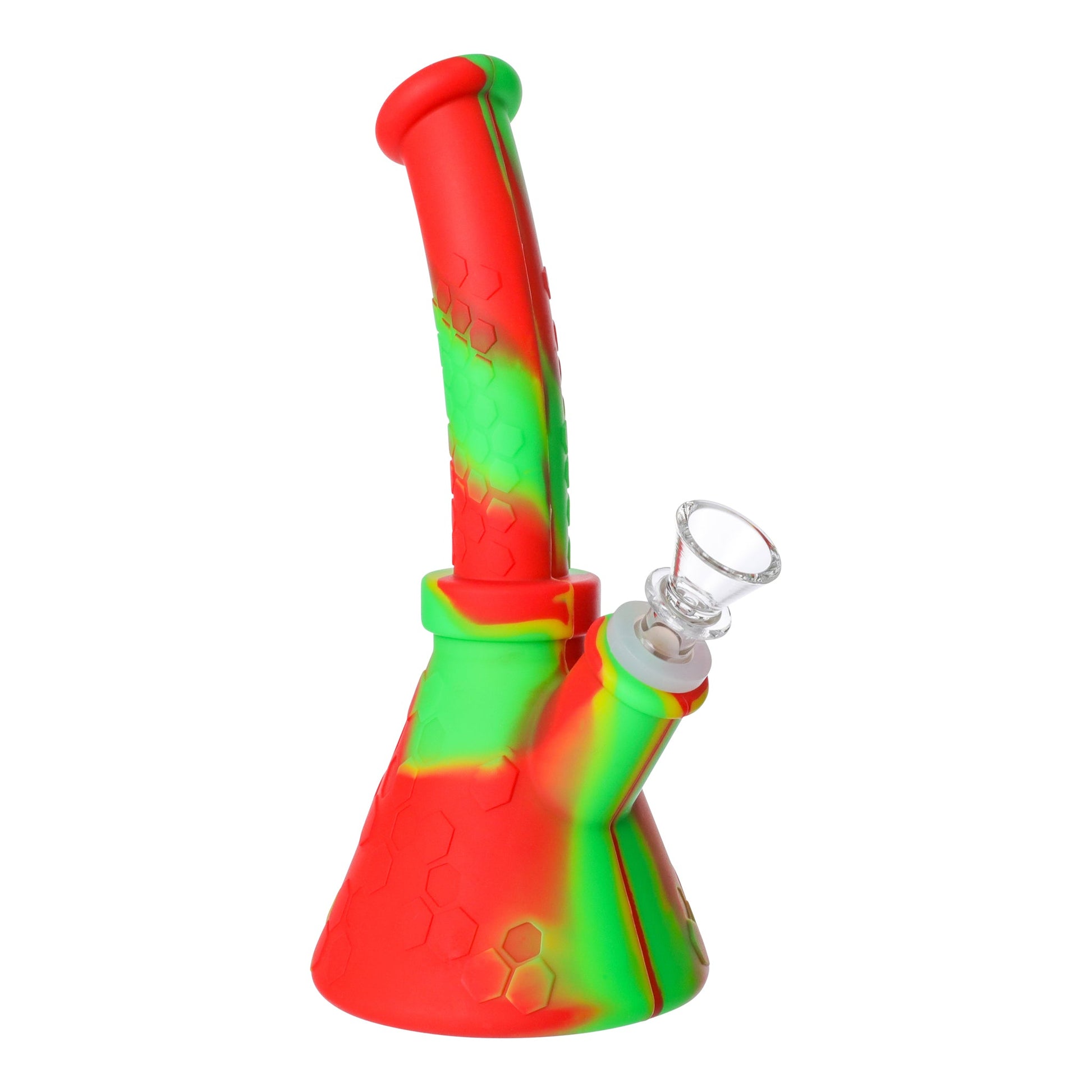 Jo Rastafar Silicone Beaker Bong 8in