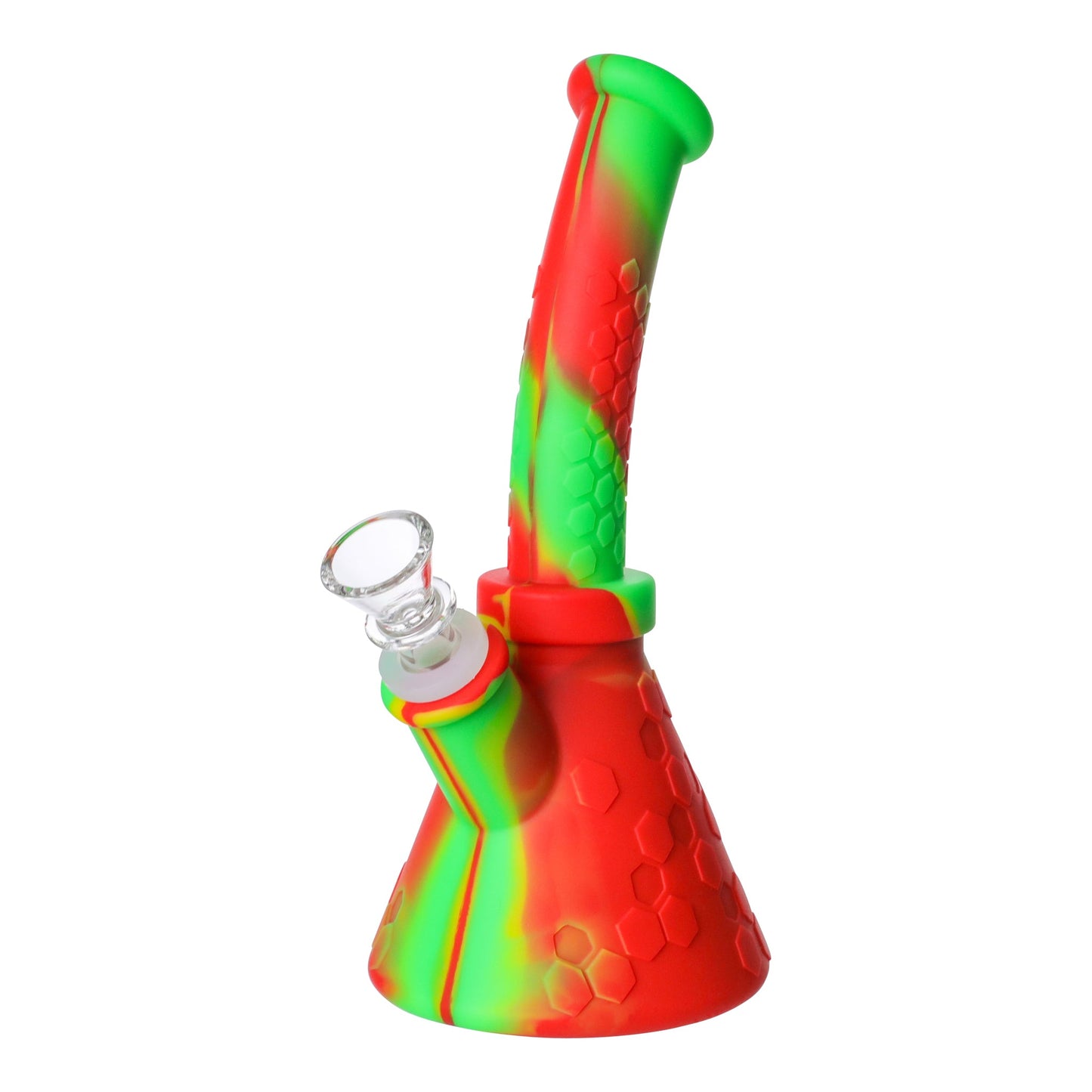 Jo Rastafar Silicone Beaker Bong 8in