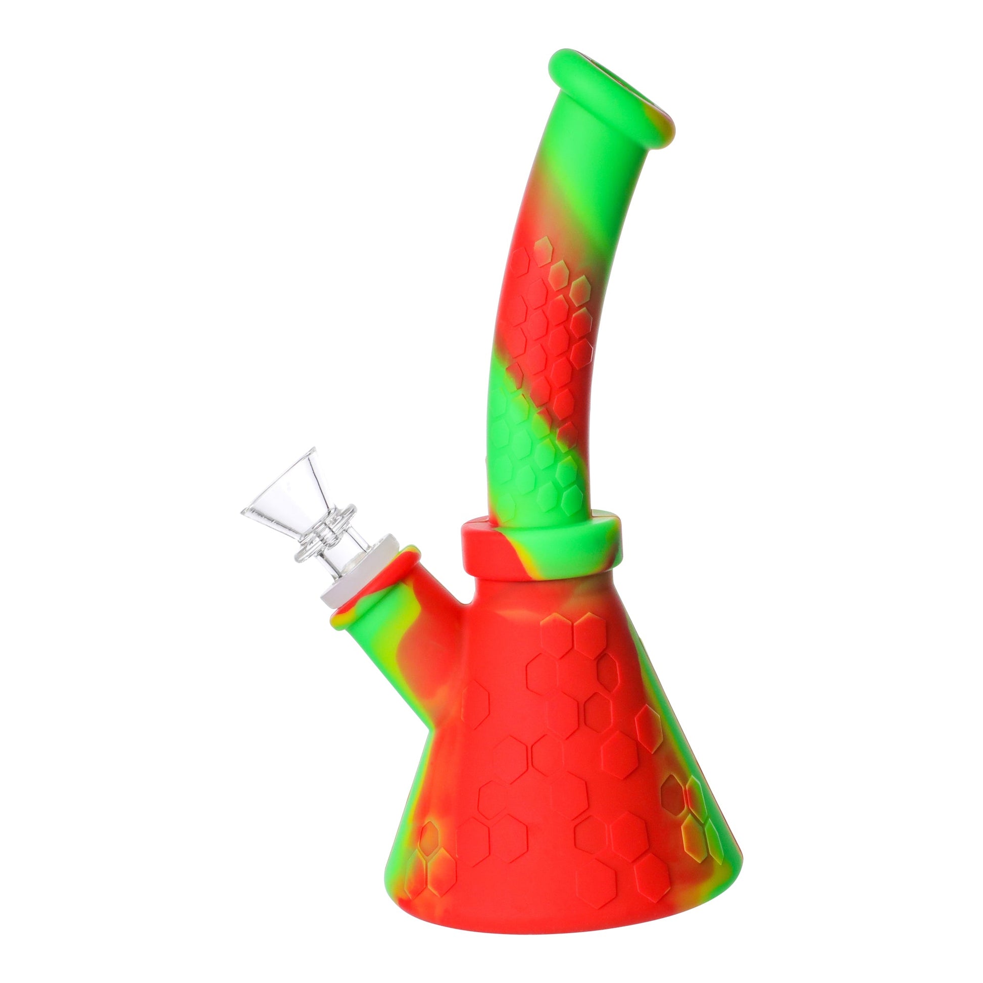 Jo Rastafar Silicone Beaker Bong 8in