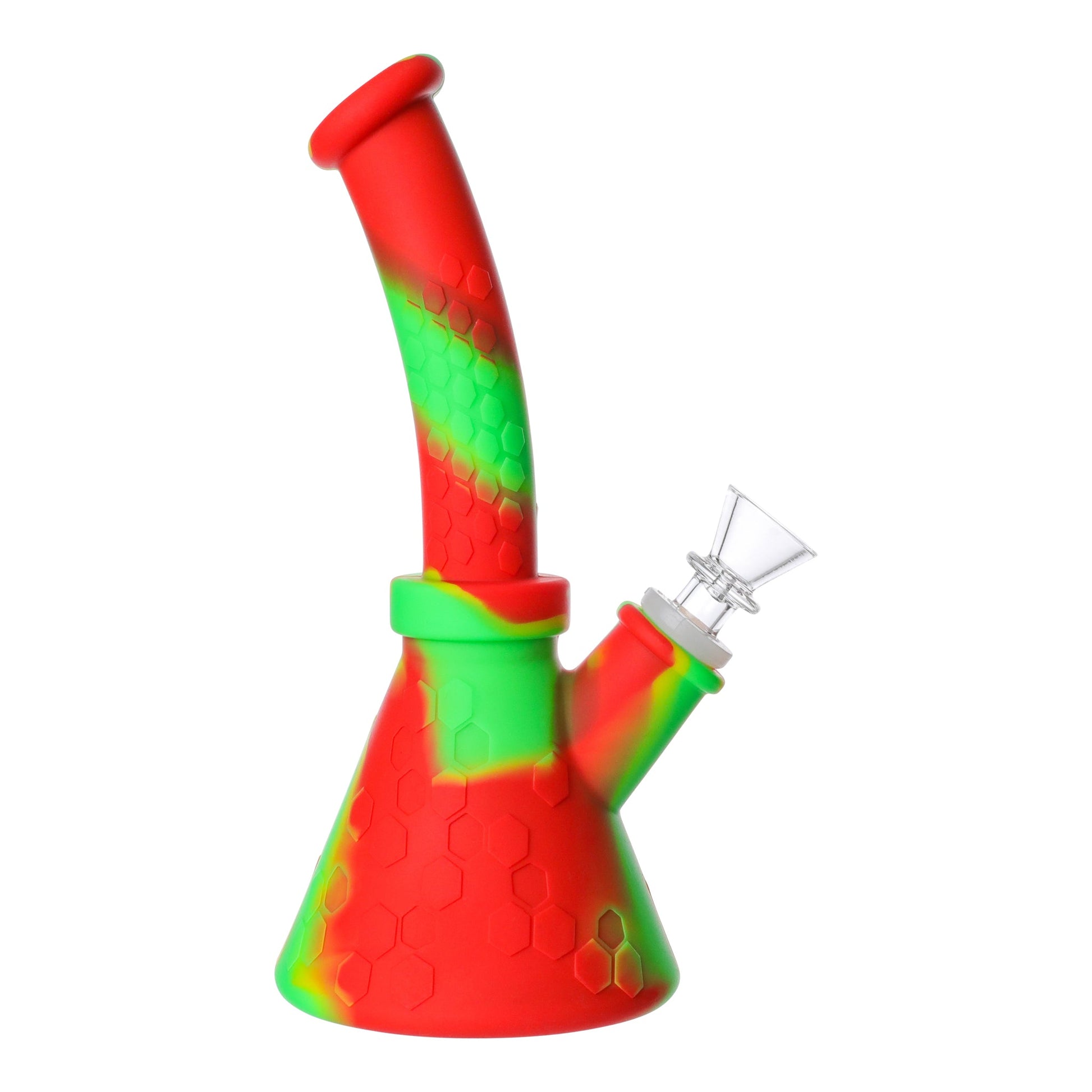 Jo Rastafar Silicone Beaker Bong 8in