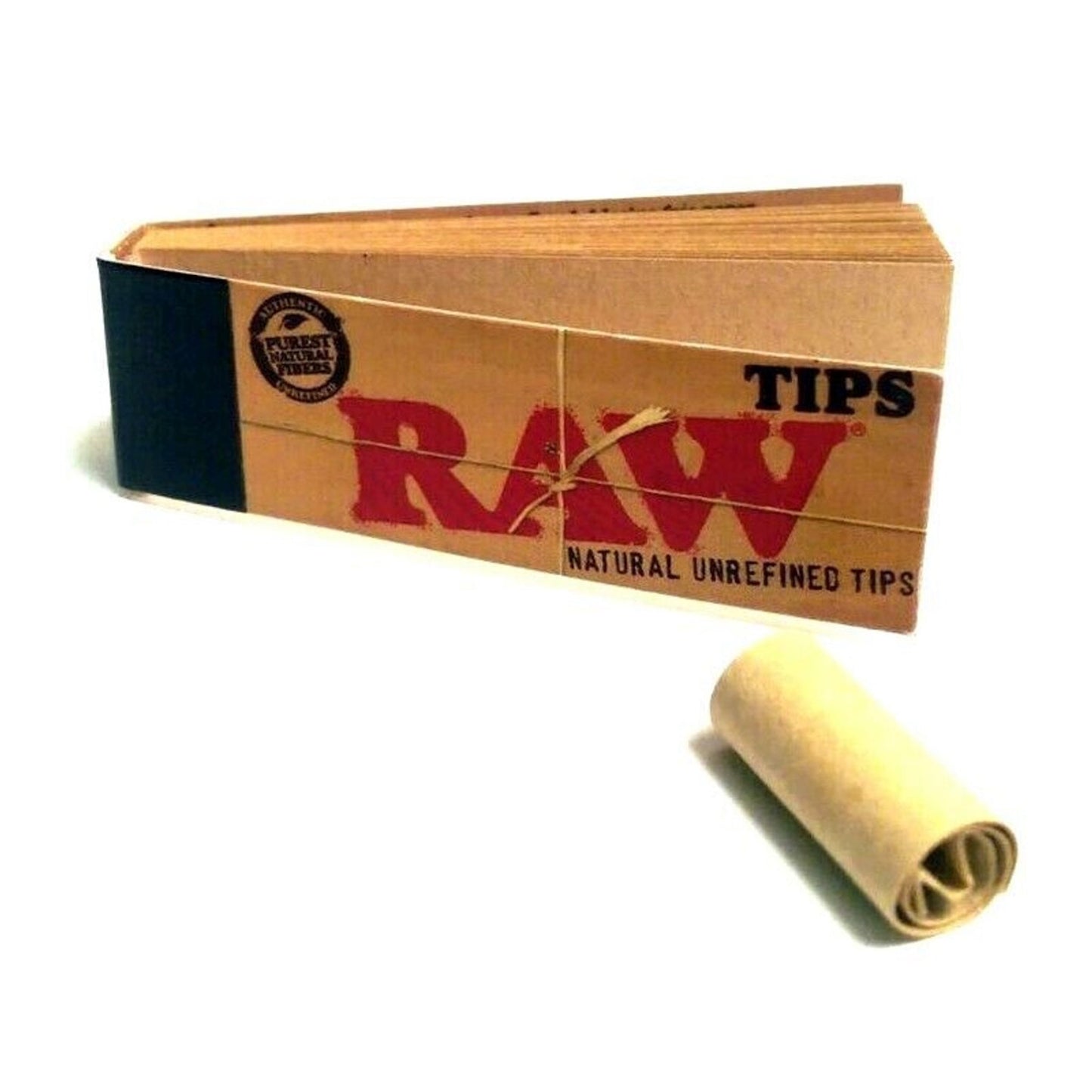 RAW Natural Unrefined Tips 50ct Filter Tips