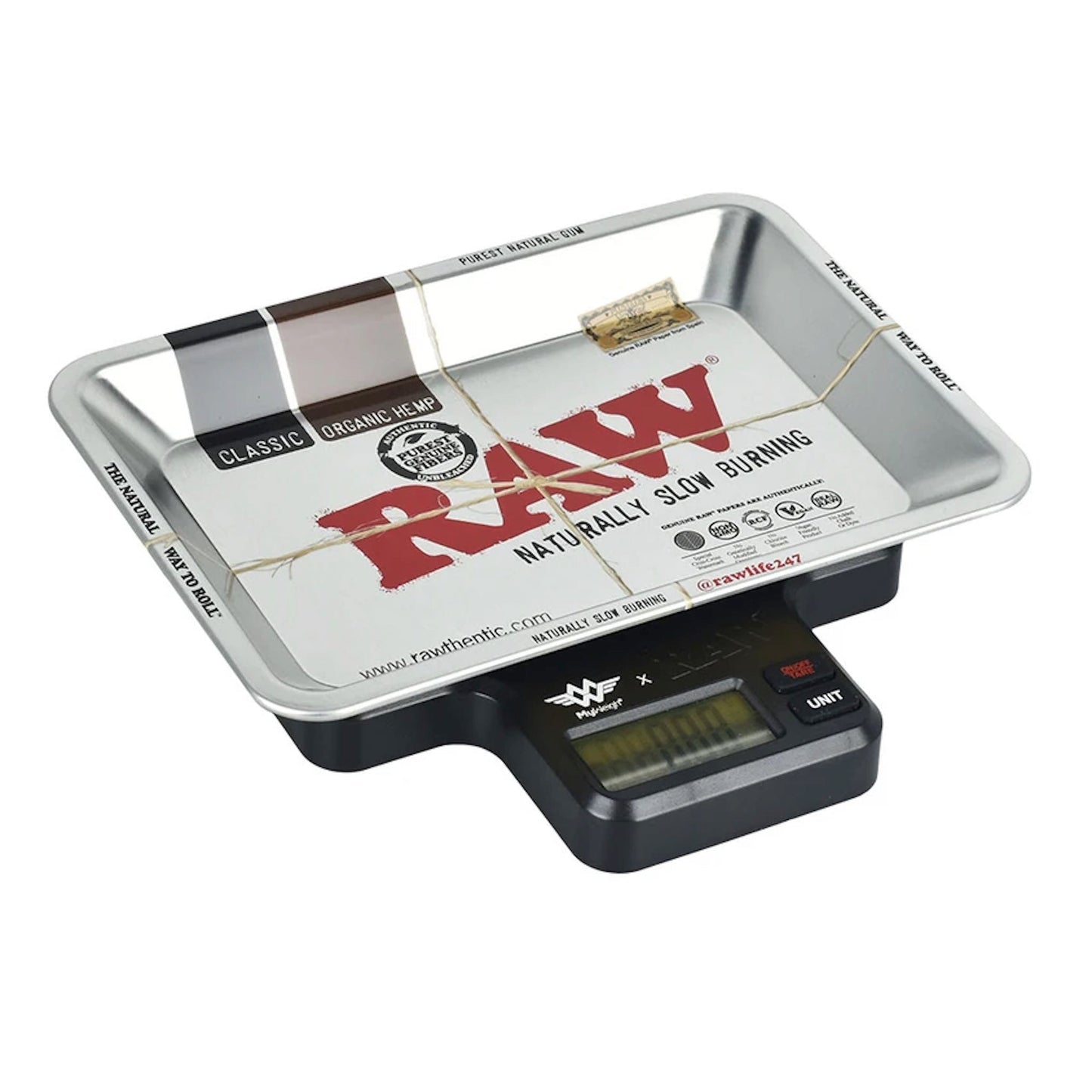 RAW X My Weigh Tray Scale 1000g