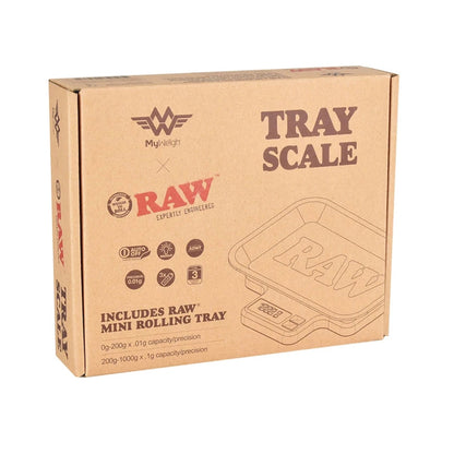 RAW X My Weigh Tray Scale 1000g