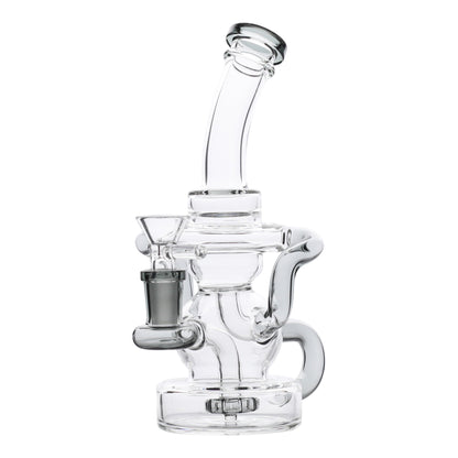 YX Recycling Saucer Bong 8in