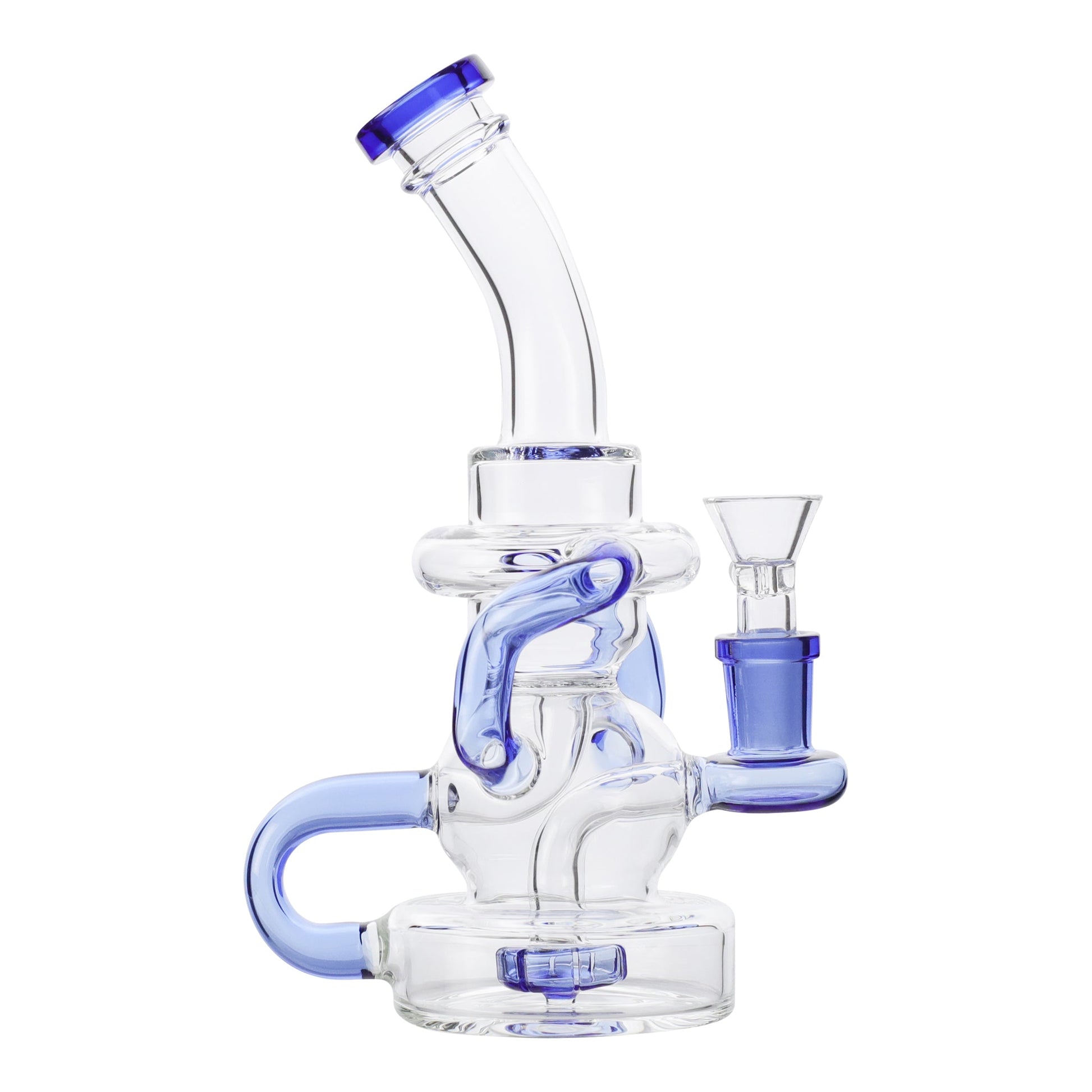 YX Recycling Saucer Bong 8in