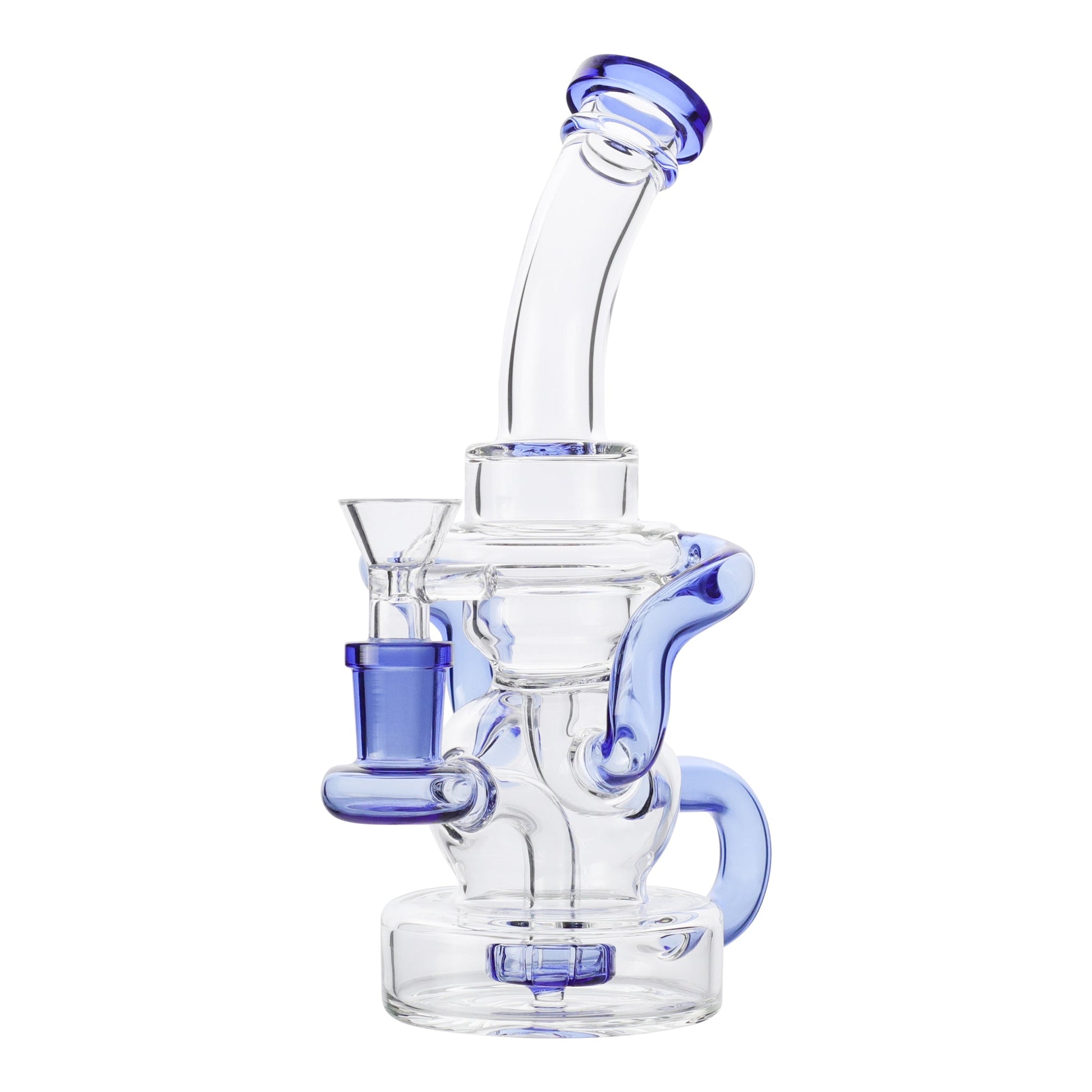 YX Recycling Saucer Bong 8in
