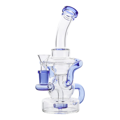 YX Recycling Saucer Bong 8in