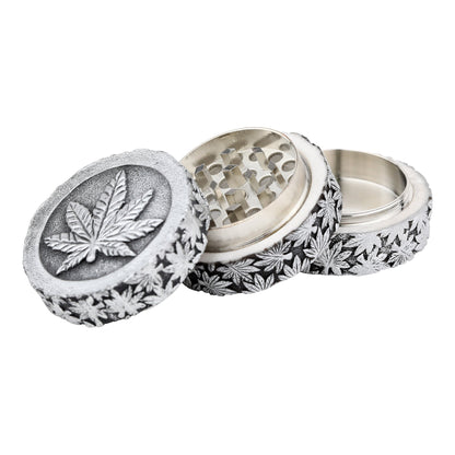 Everything 420 Resin Leaf Grinder 52mm 3 Piece Metal