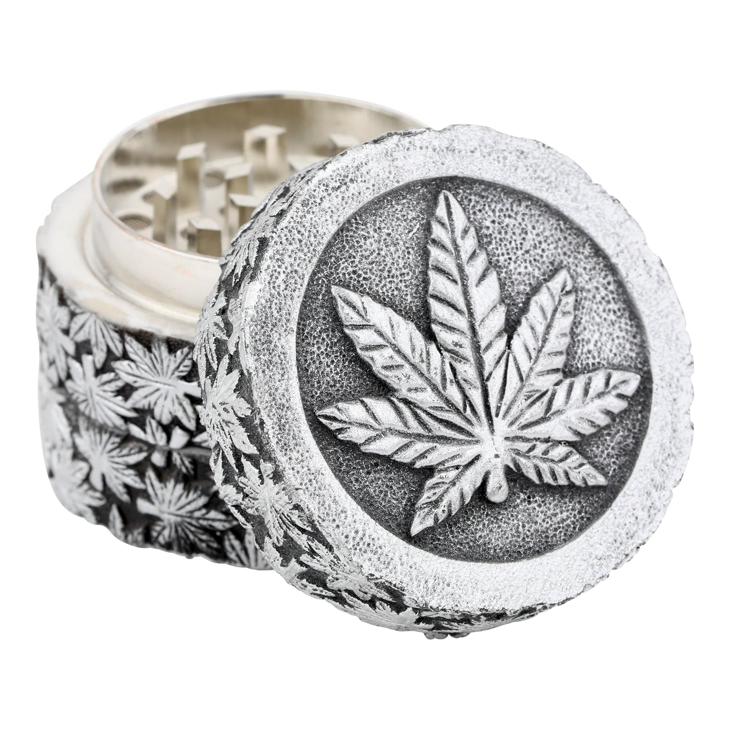 Everything 420 Resin Leaf Grinder 52mm 3 Piece Metal