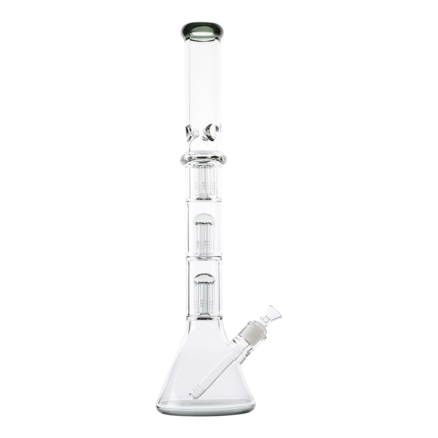 YX Ringed Triple Tree Perc Bong 21in