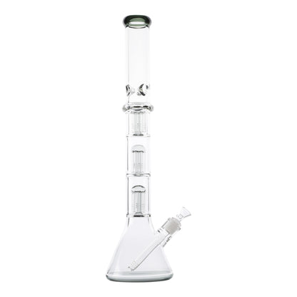 YX Ringed Triple Tree Perc Bong 21in