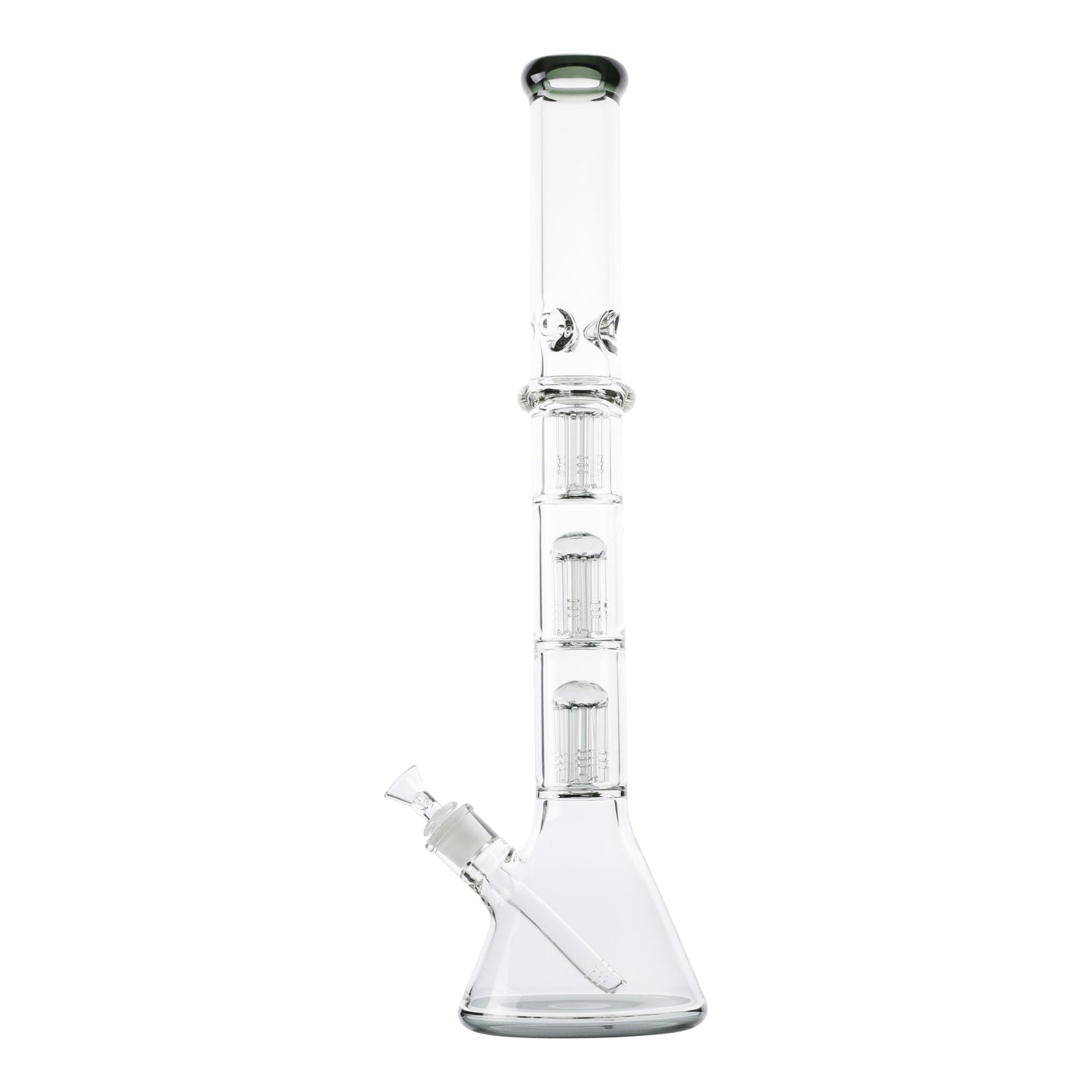 YX Ringed Triple Tree Perc Bong 21in