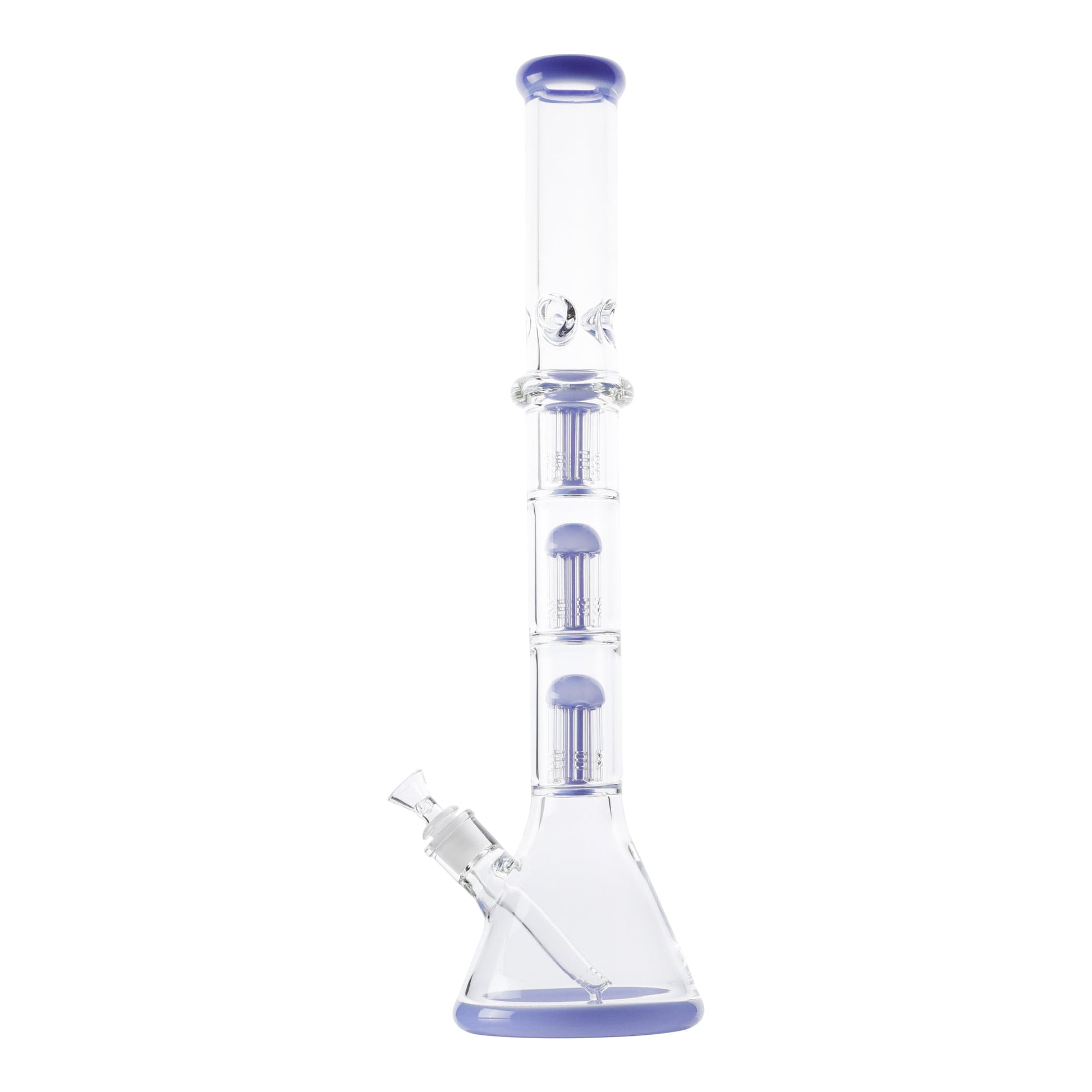 YX Ringed Triple Tree Perc Bong 21in