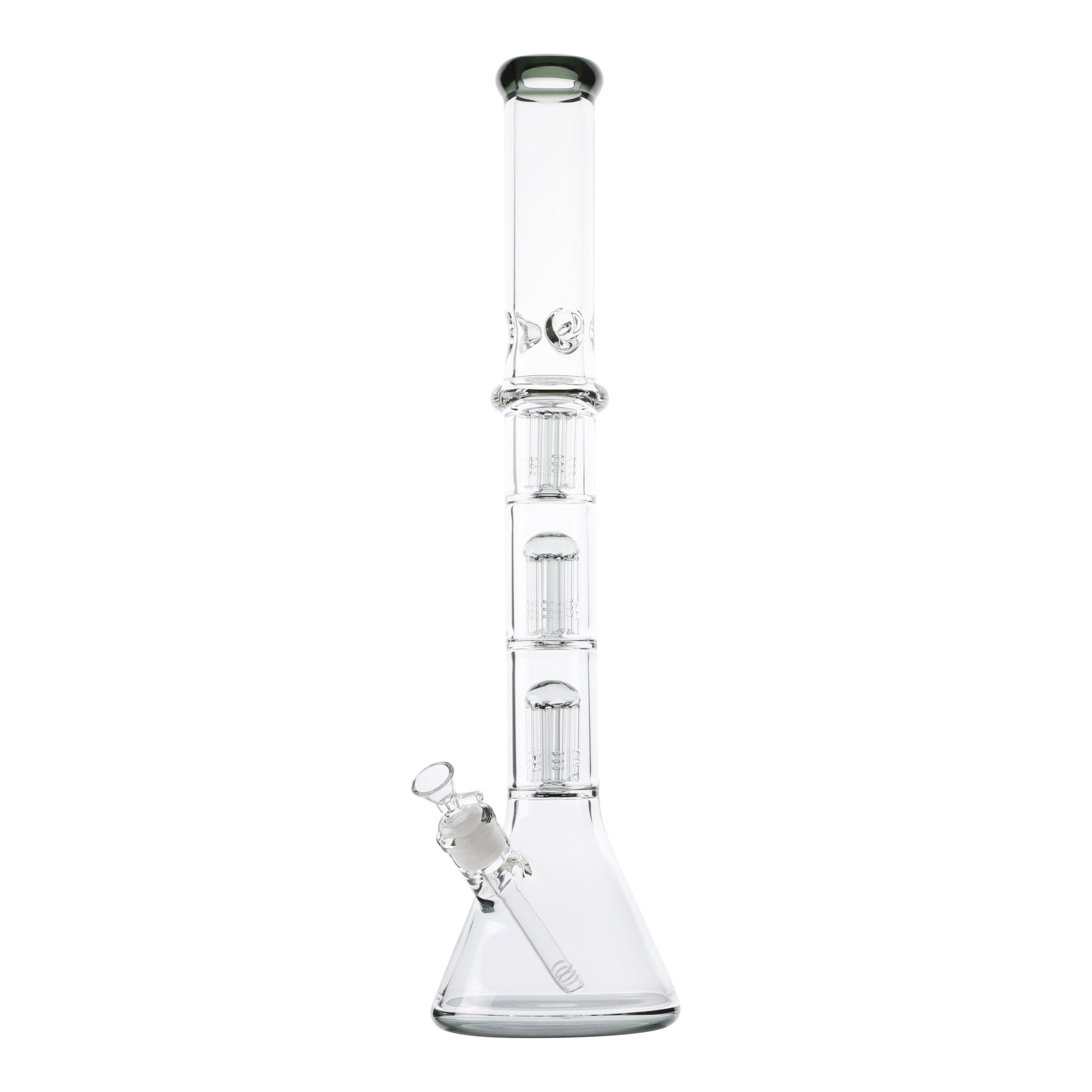 YX Ringed Triple Tree Perc Bong 21in