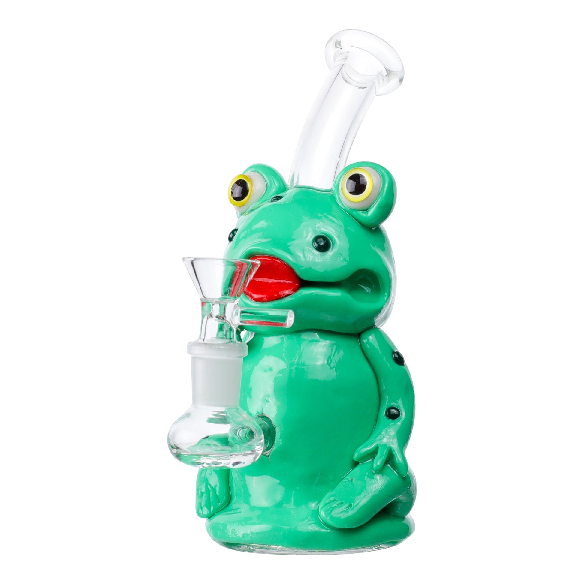 Rippin' Ribbit Bubbler Bong 7in