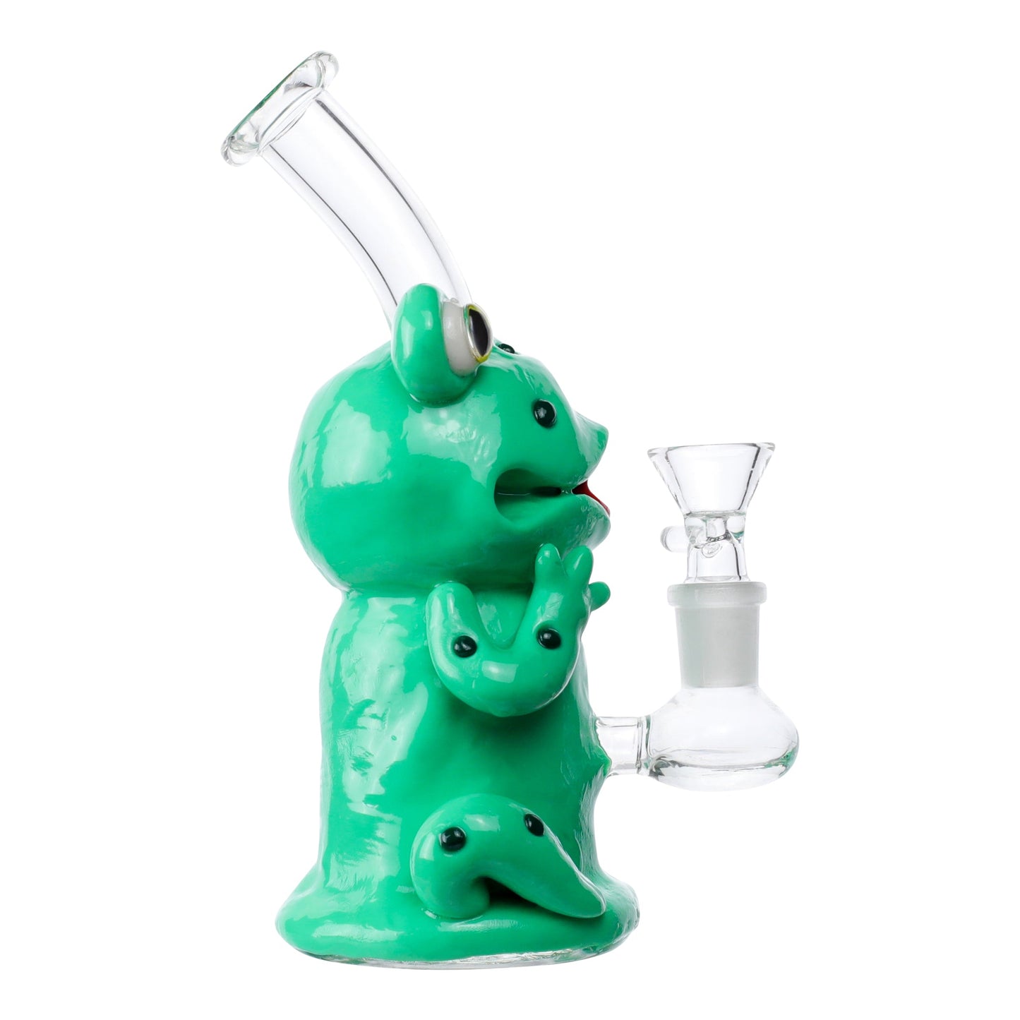 Rippin' Ribbit Bubbler Bong 7in