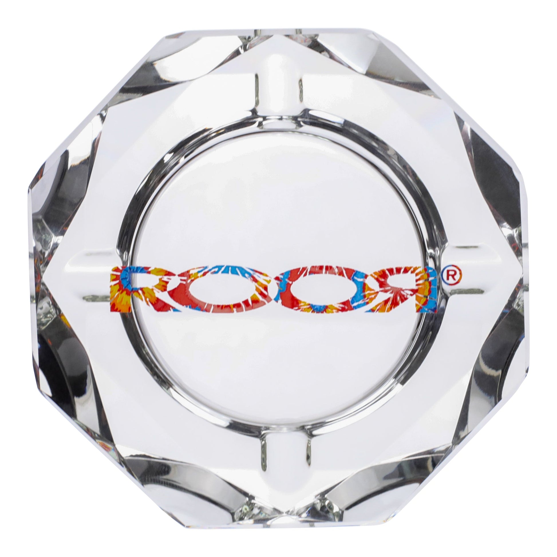 ROOR Crystal Cut Glass Ashtray