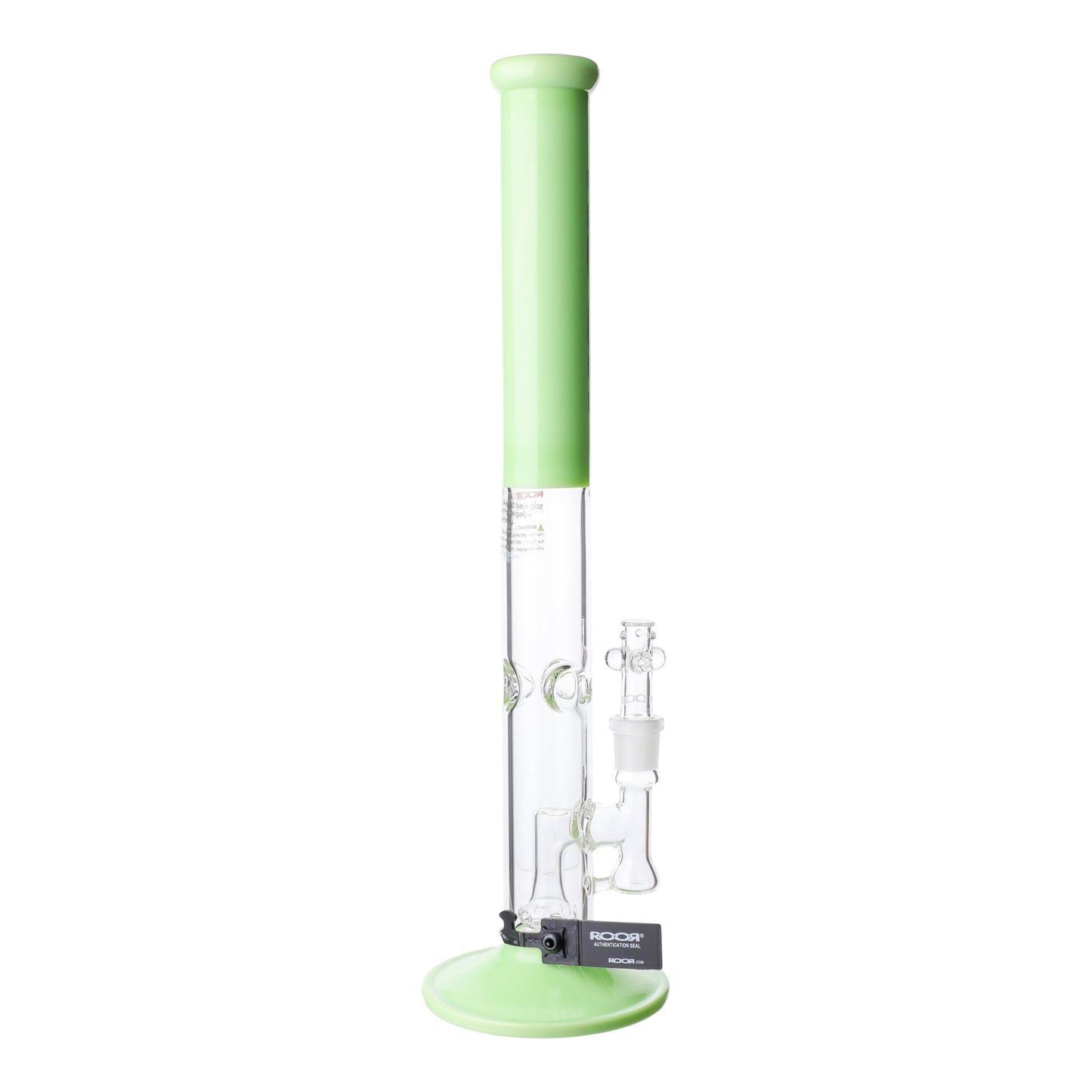 ROOR Tech Fixed Straight Tube Bong 18in