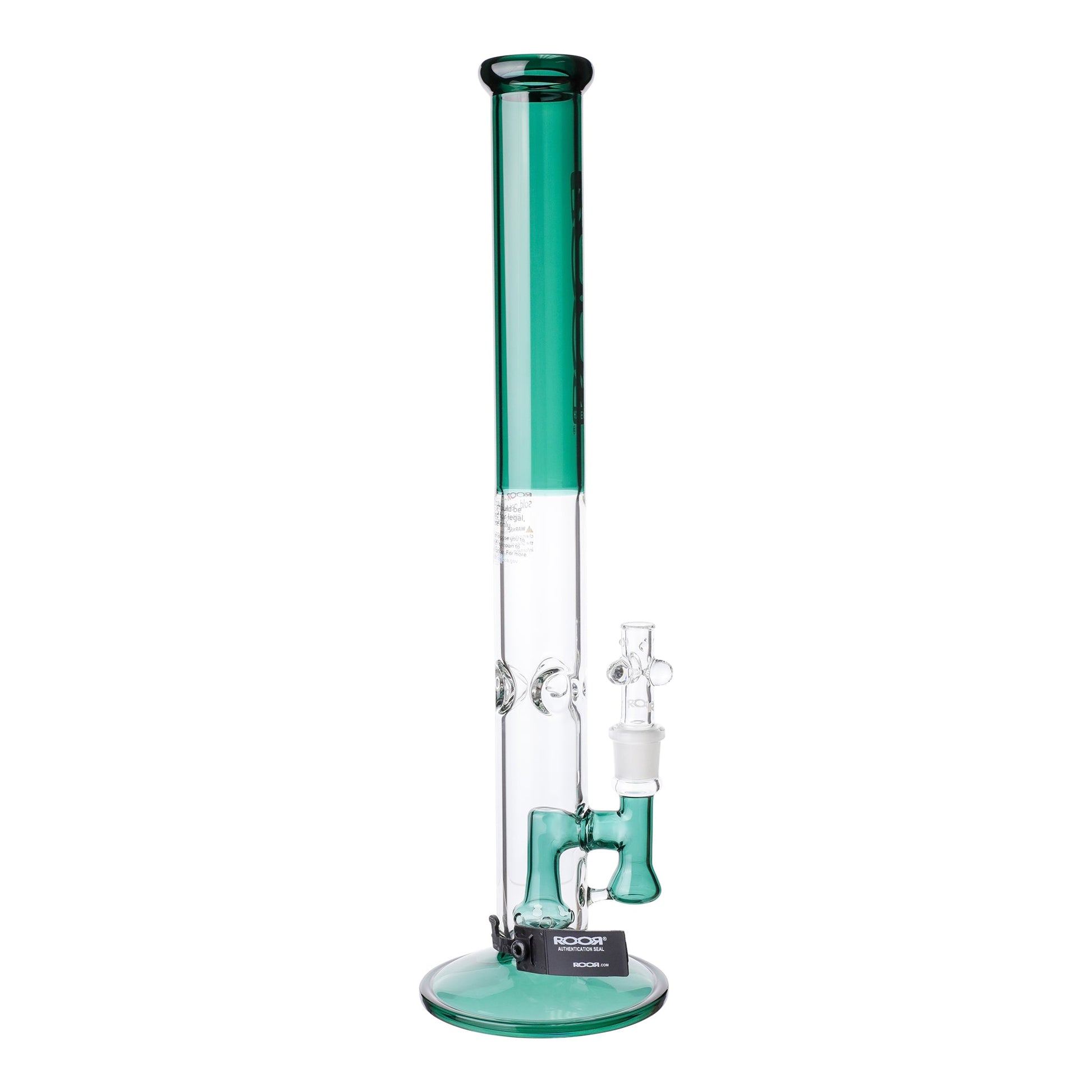 ROOR Tech Fixed Straight Tube Bong 18in