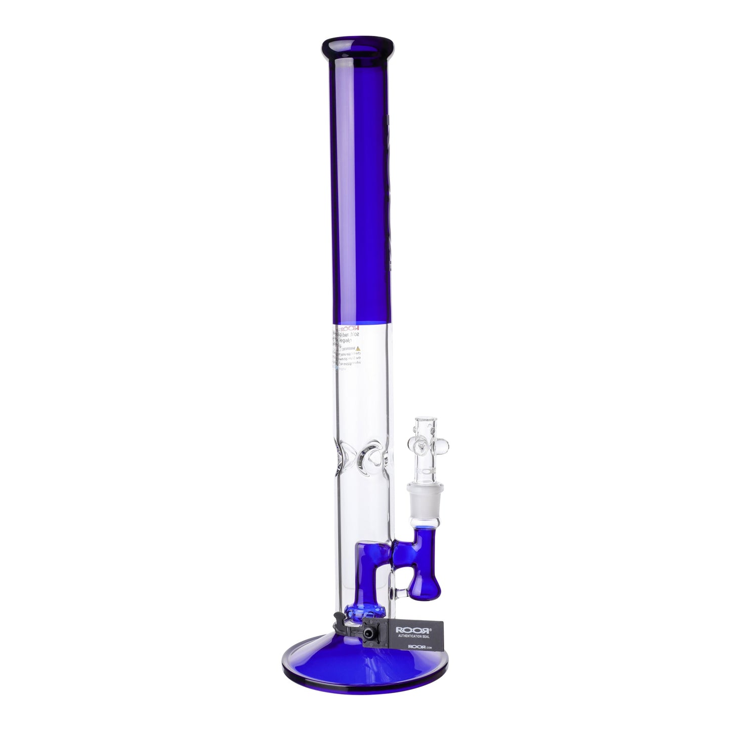 ROOR Tech Fixed Straight Tube Bong 18in
