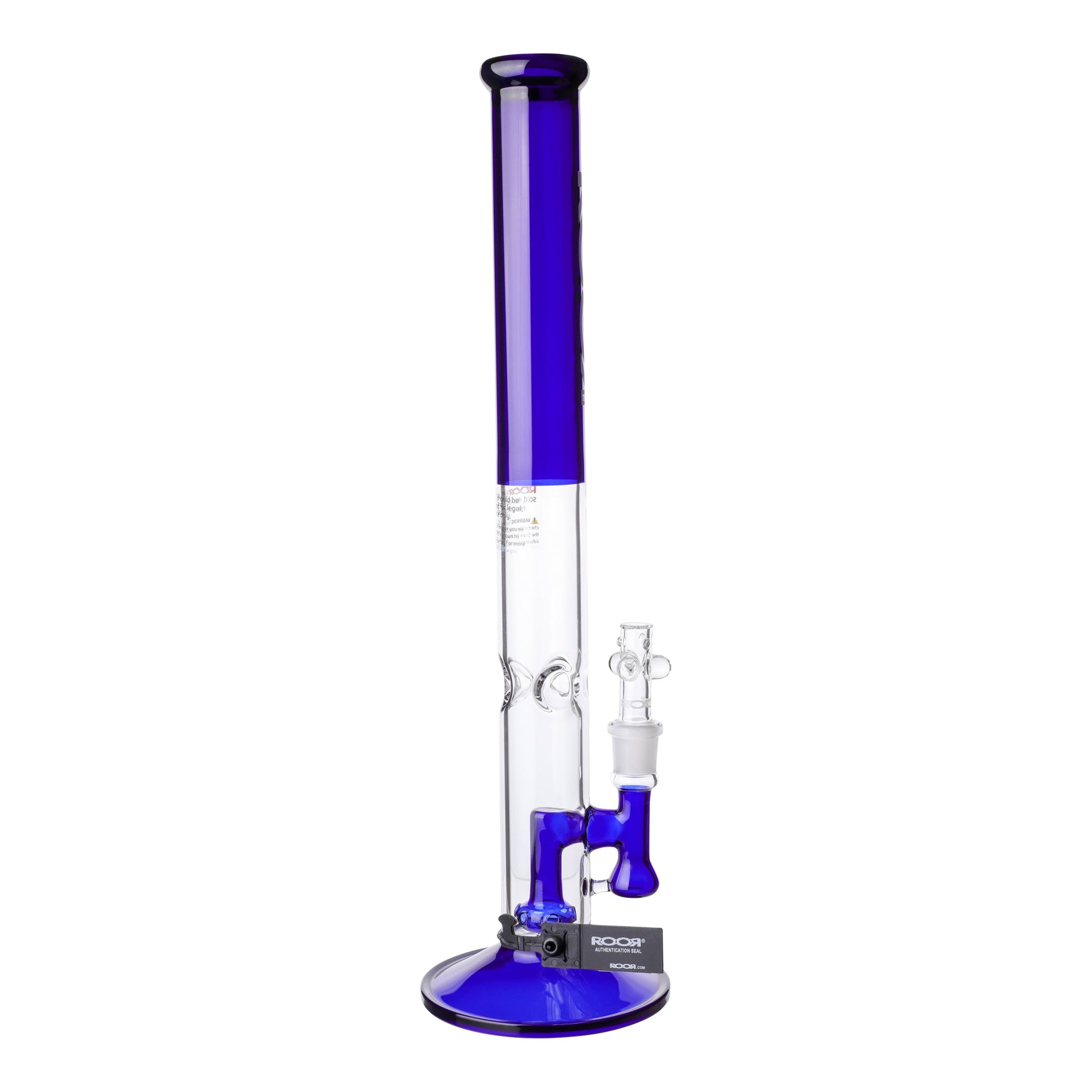 ROOR Tech Fixed Straight Tube Bong 18in
