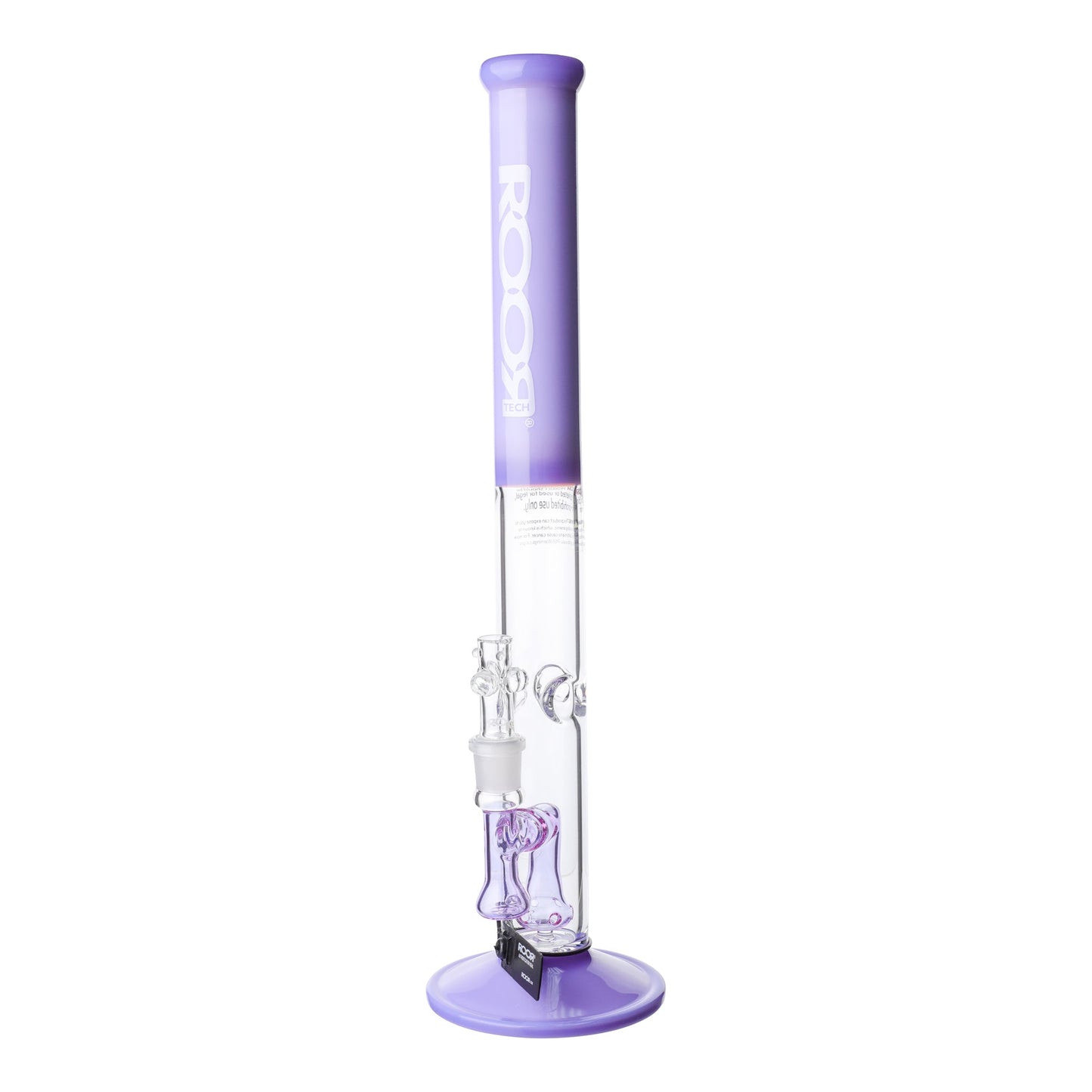 ROOR Tech Fixed Straight Tube Bong 18in