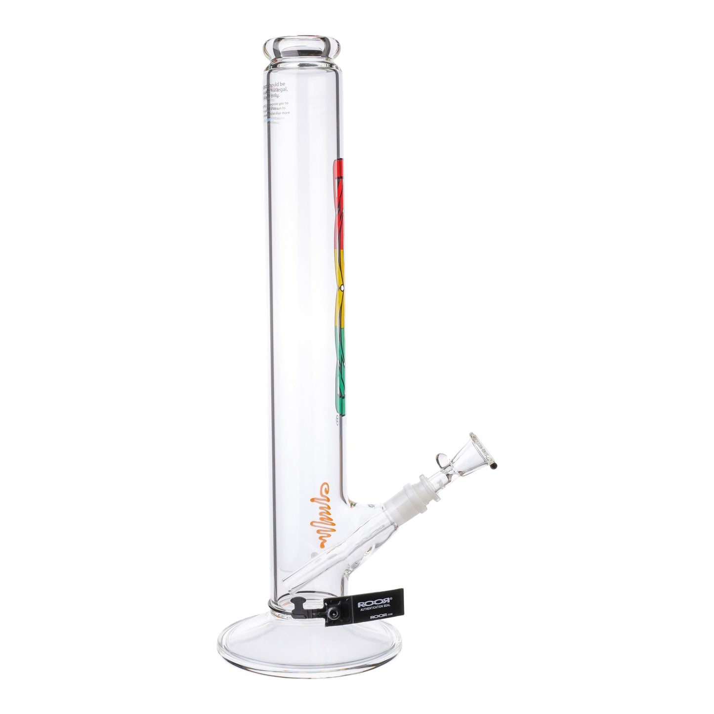 ROOR Zumo Straight Tube Bong 18in