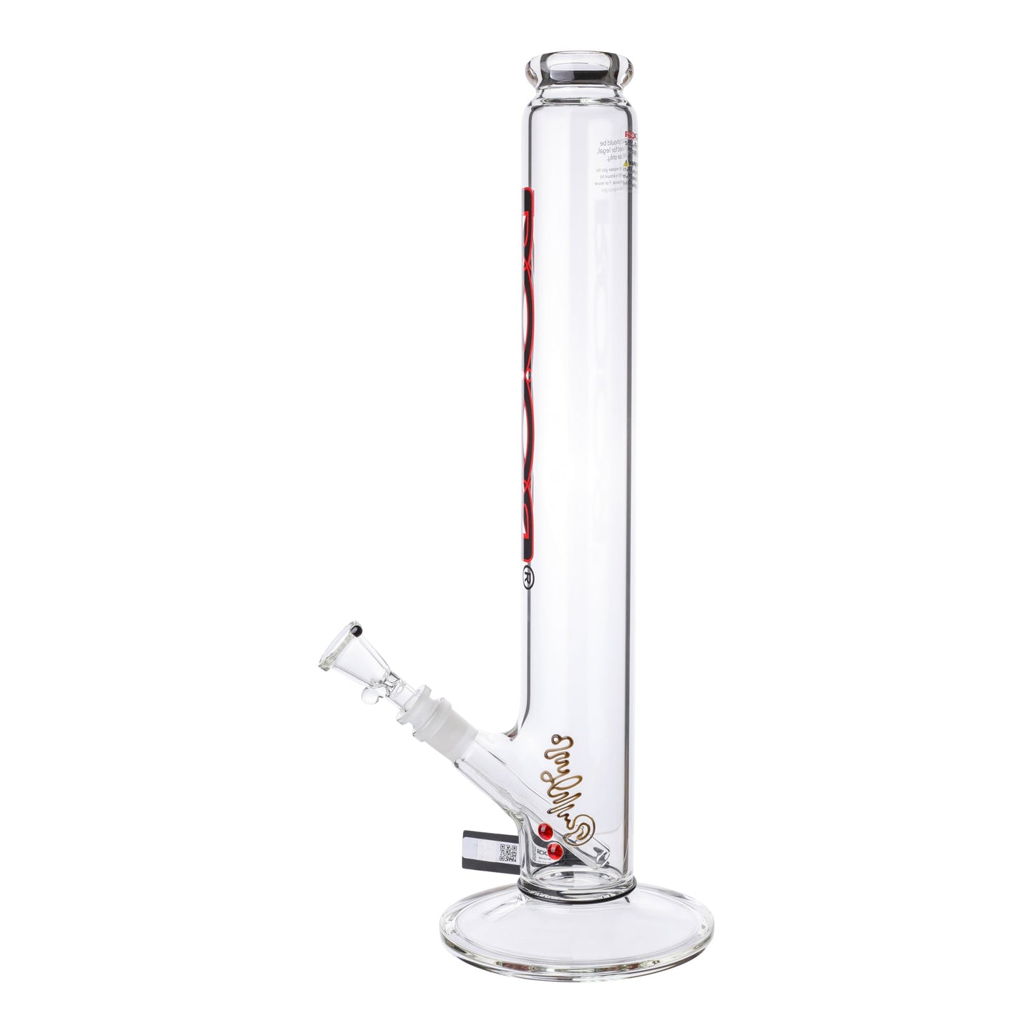 ROOR Zumo Straight Tube Bong 18in