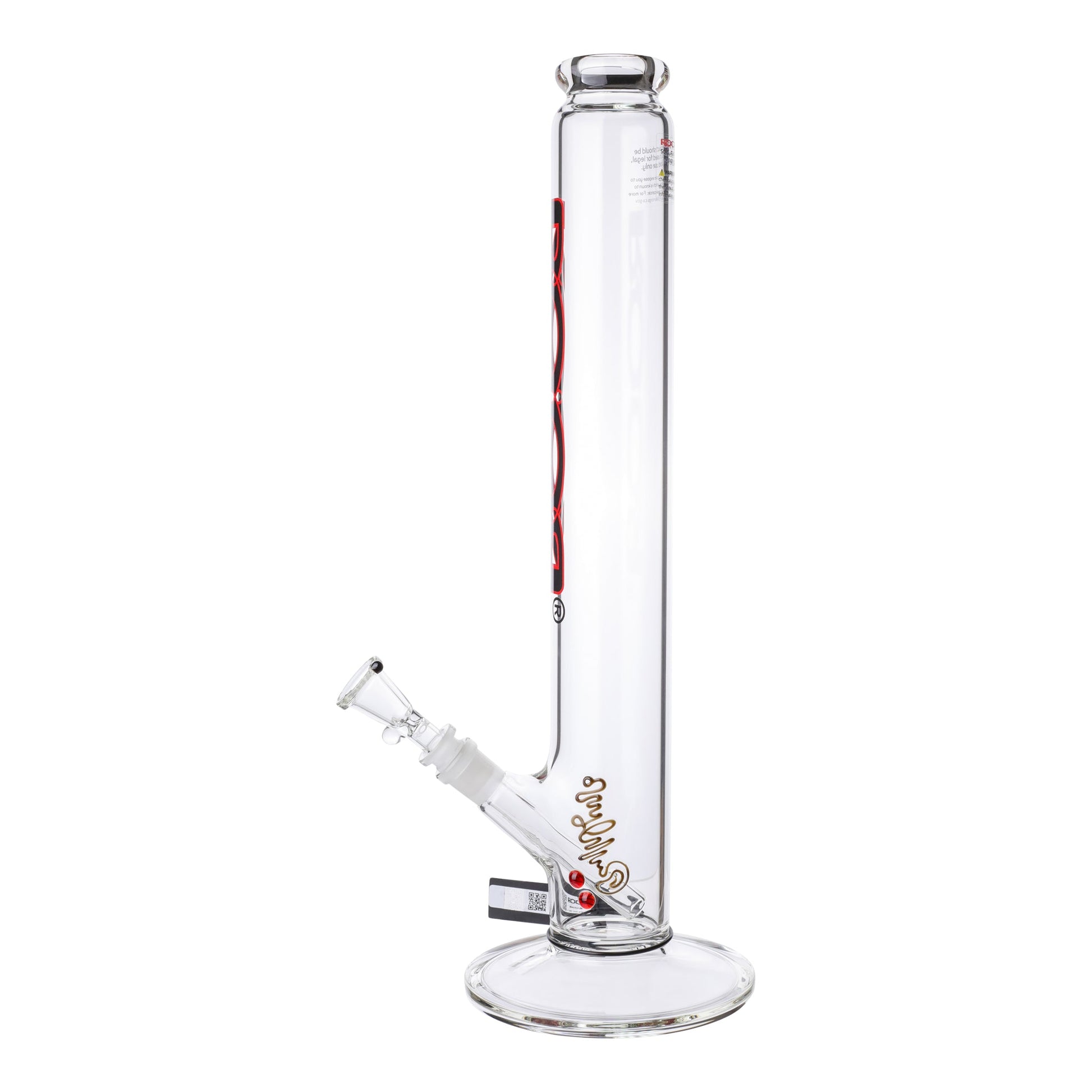 ROOR Zumo Straight Tube Bong 18in