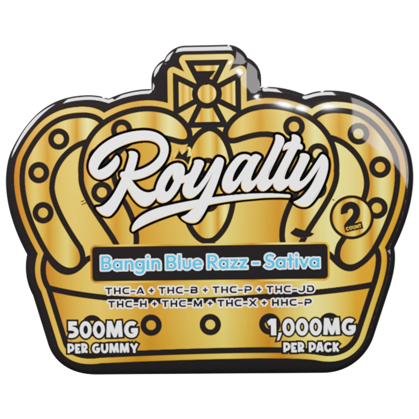Schmack Royalty Blend Gummies 2ct