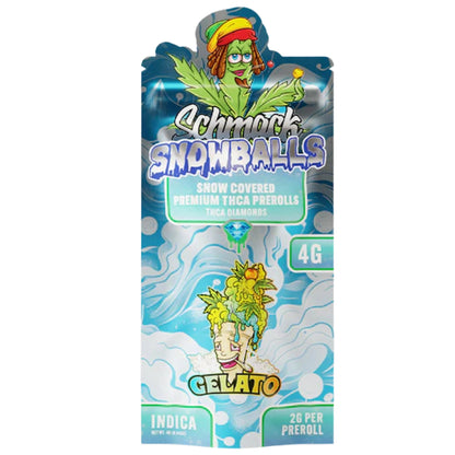 Schmack Snowballs THC-A Pre-Rolls 2ct 4g
