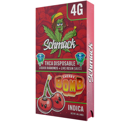 Schmack THC-A Vaporizer 4000mg Live Resin Disposable