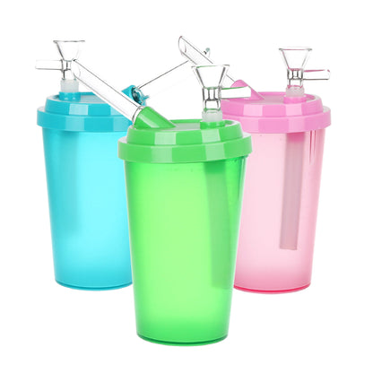 AFG Distribution Secret Sip Coffee Cup Acrylic Bubbler 7in