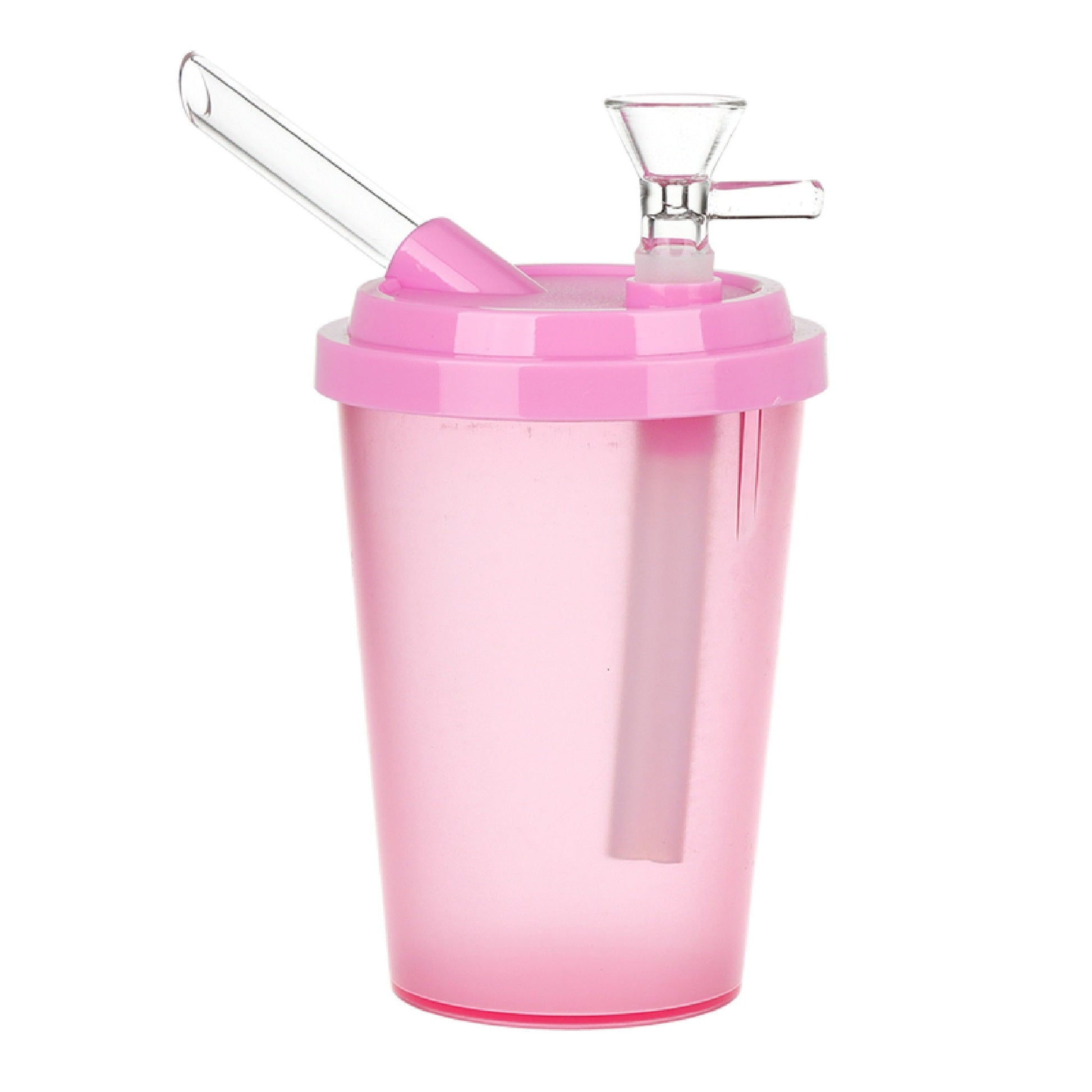 AFG Distribution Secret Sip Coffee Cup Acrylic Bubbler 7in