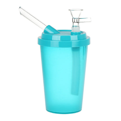 AFG Distribution Secret Sip Coffee Cup Acrylic Bubbler 7in