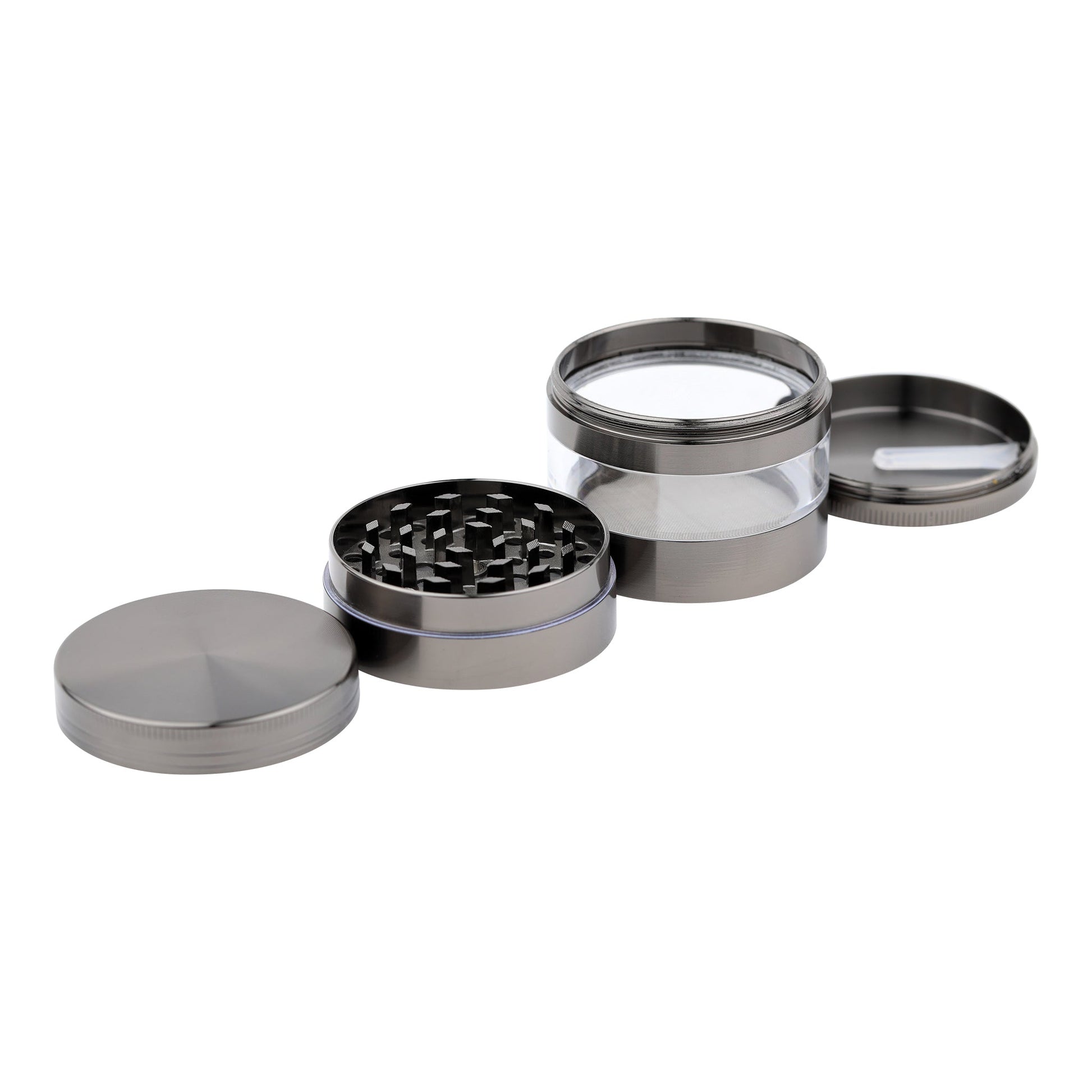 See Through Grinder 52mm Black