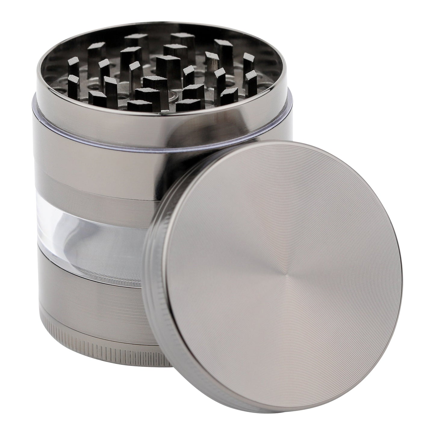 See Through Grinder 52mm Black