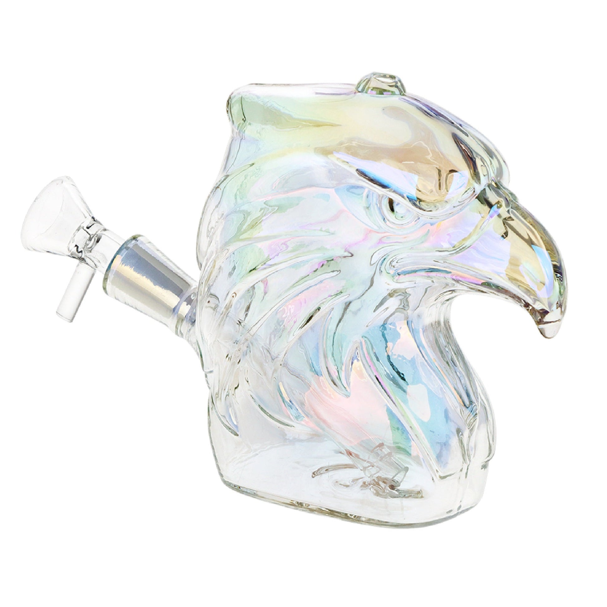 SeshGear Eagle Eye Electroplated Bubbler 4.75in