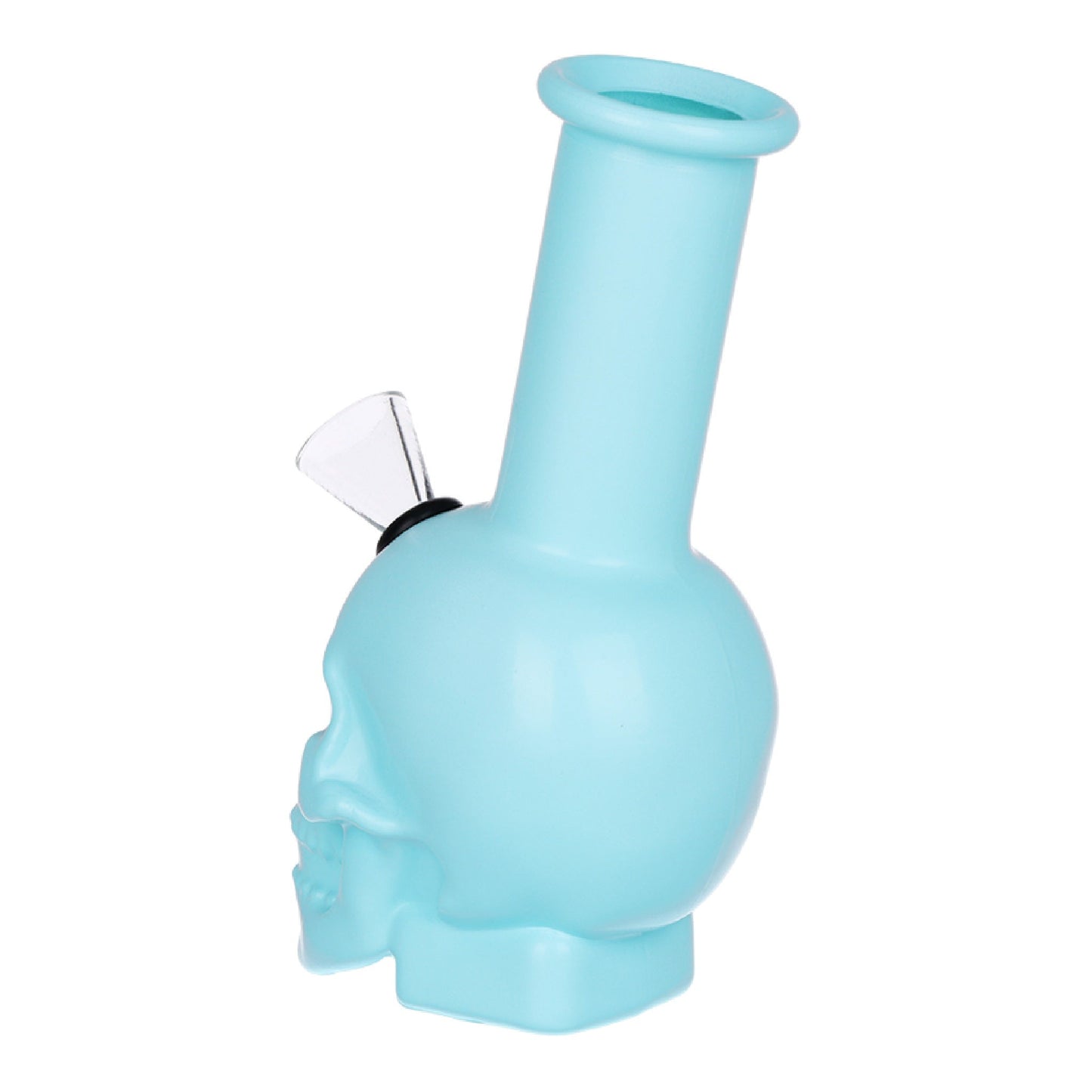 SeshGear Pastel Skull Glass Bong 6in