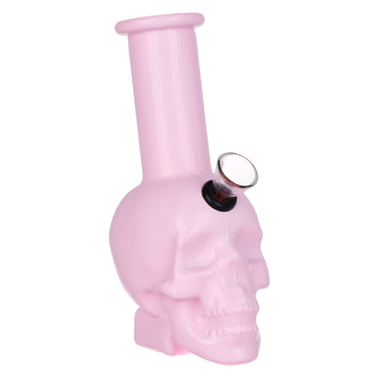 SeshGear Pastel Skull Glass Bong 6in