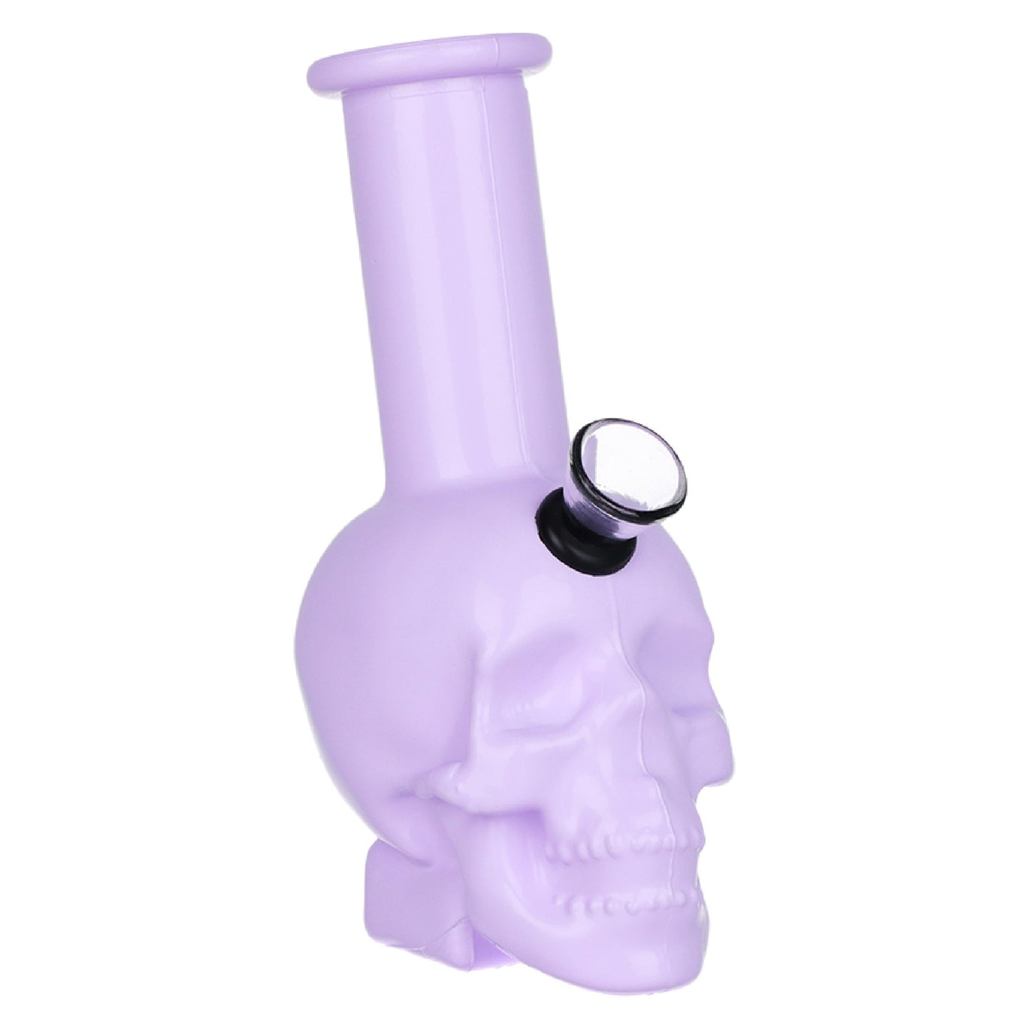 SeshGear Pastel Skull Glass Bong 6in