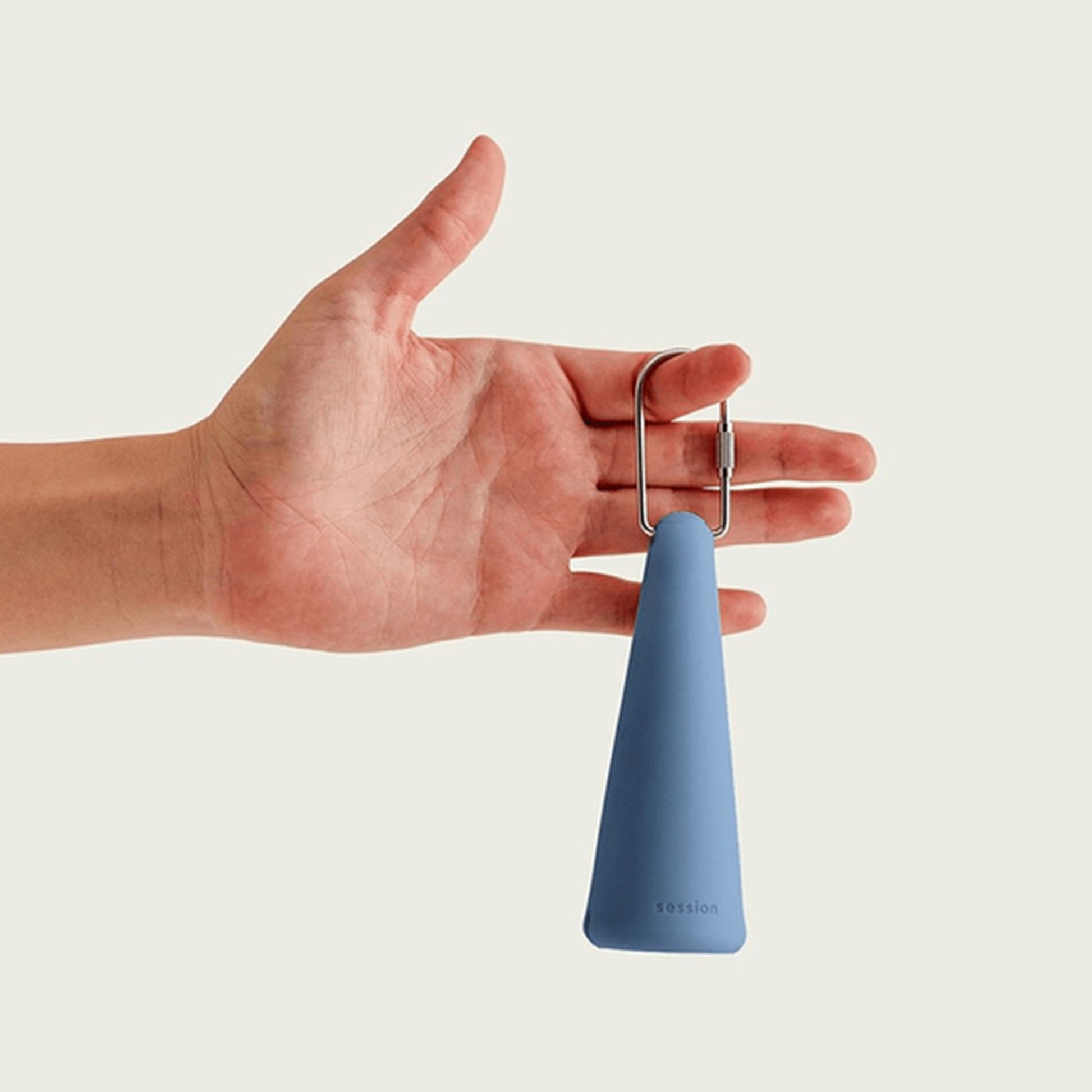 Session Modern Hand Pipe Borosilicate Glass Silicone Case