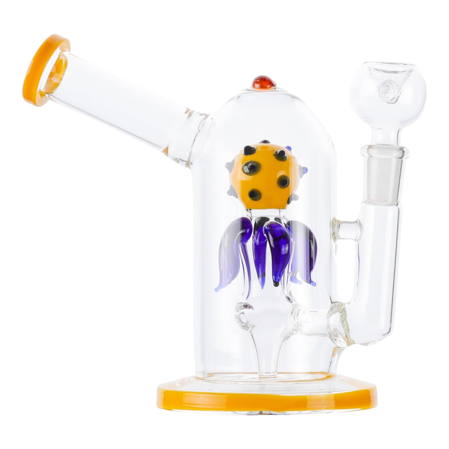 Squid Chamber Perc Bong 6in