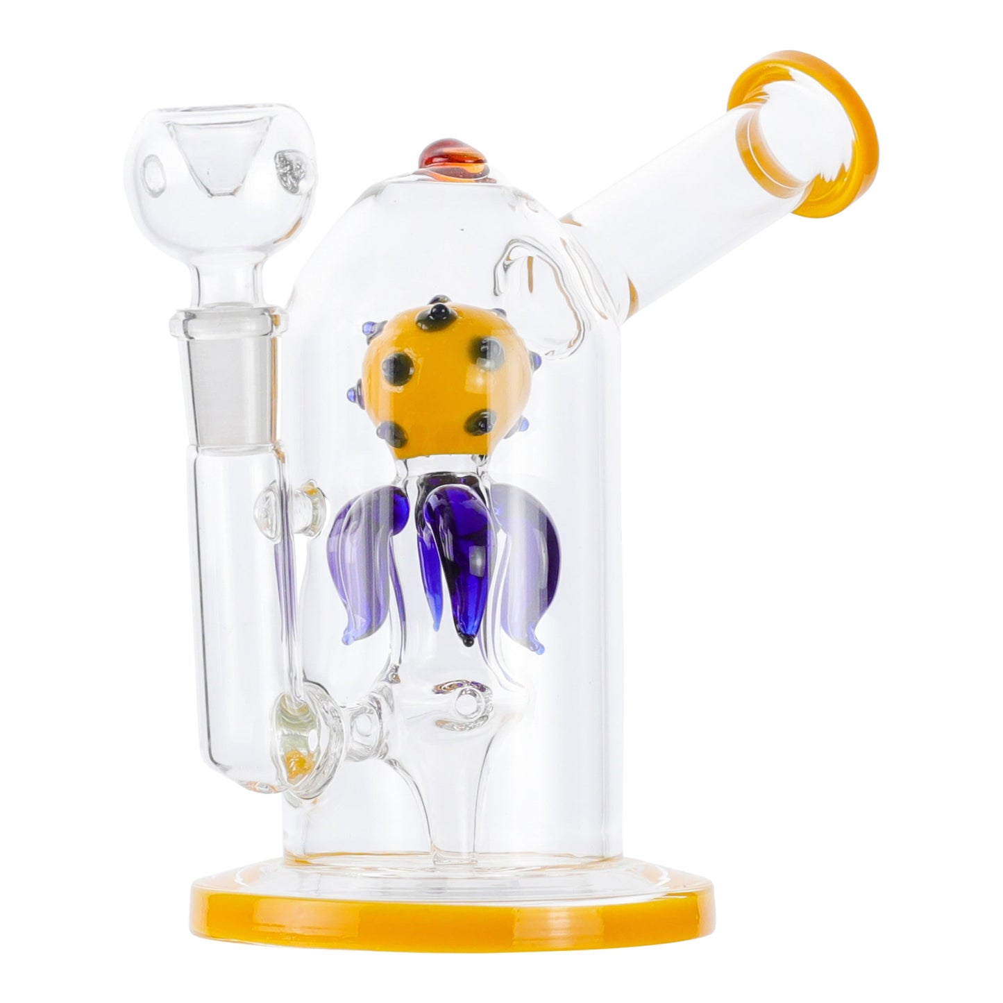 Squid Chamber Perc Bong 6in