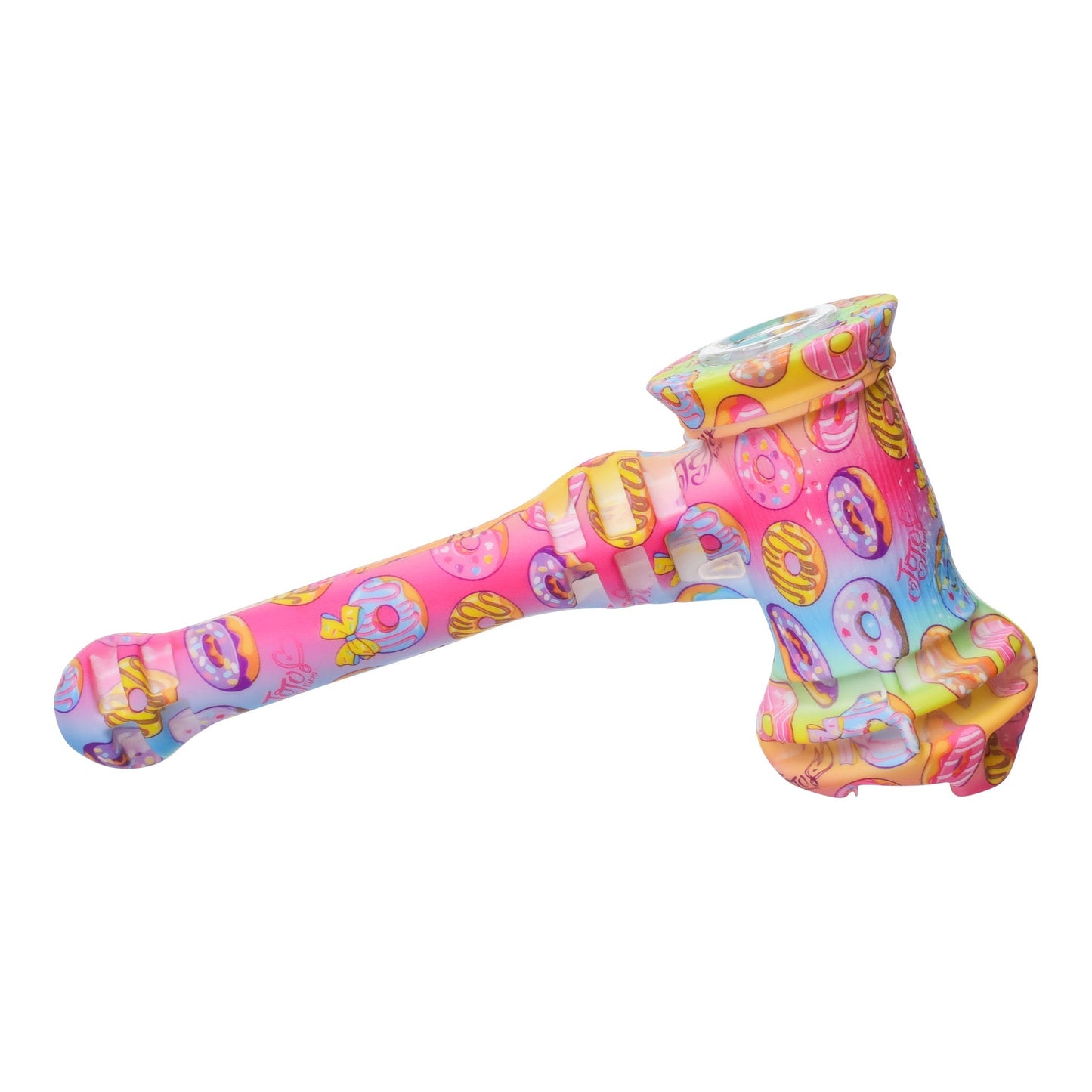 Jo Silicone Cartoon Bubbler 7in