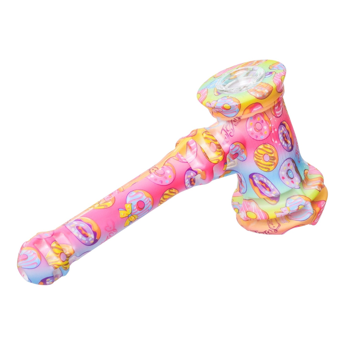 Jo Silicone Cartoon Bubbler 7in