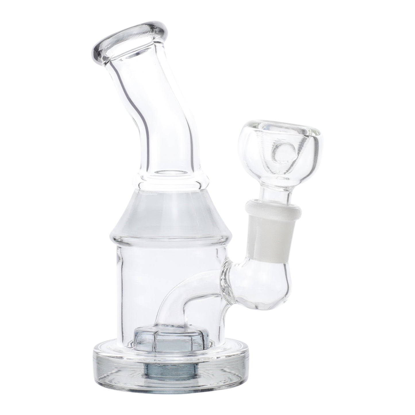 Silver Matrix Mini Bong 5in
