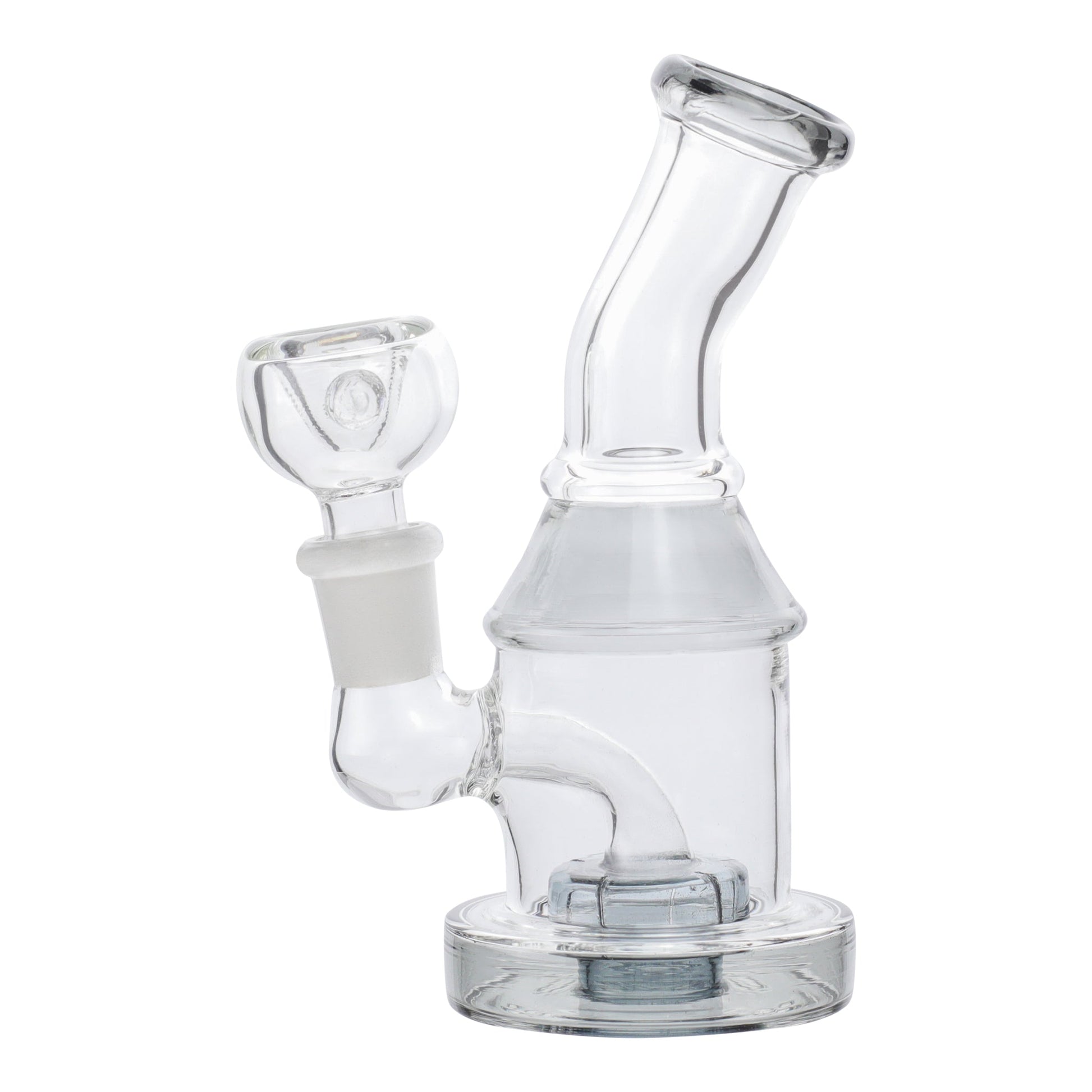 Silver Matrix Mini Bong 5in