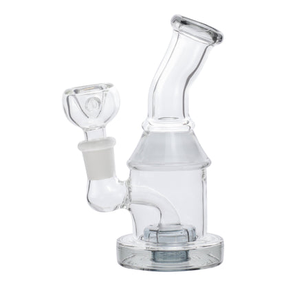 Silver Matrix Mini Bong 5in